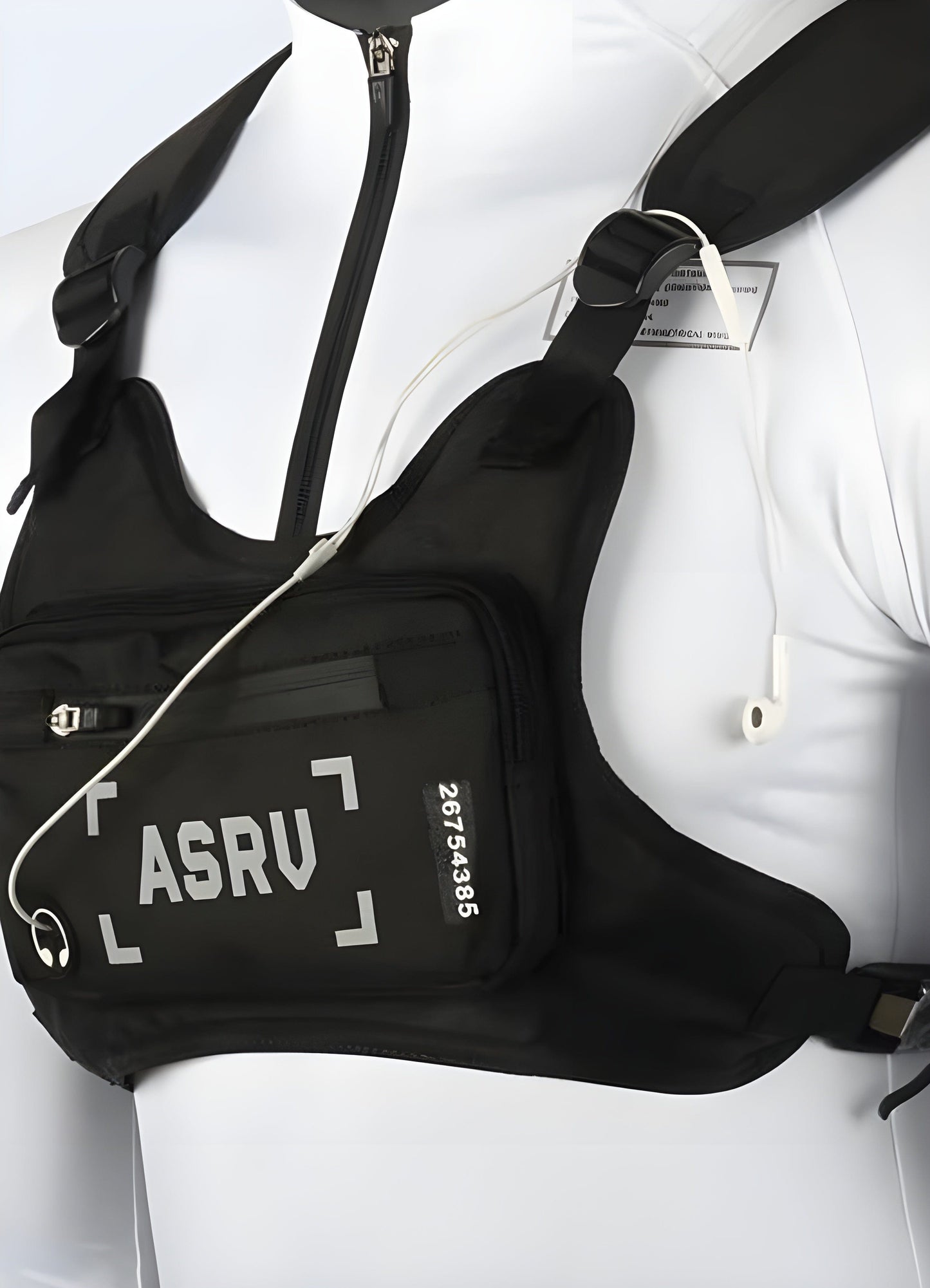 Lastly, with a waterproof zipper lining in the main compartment, your essential are always safe with this tactical chest bag.