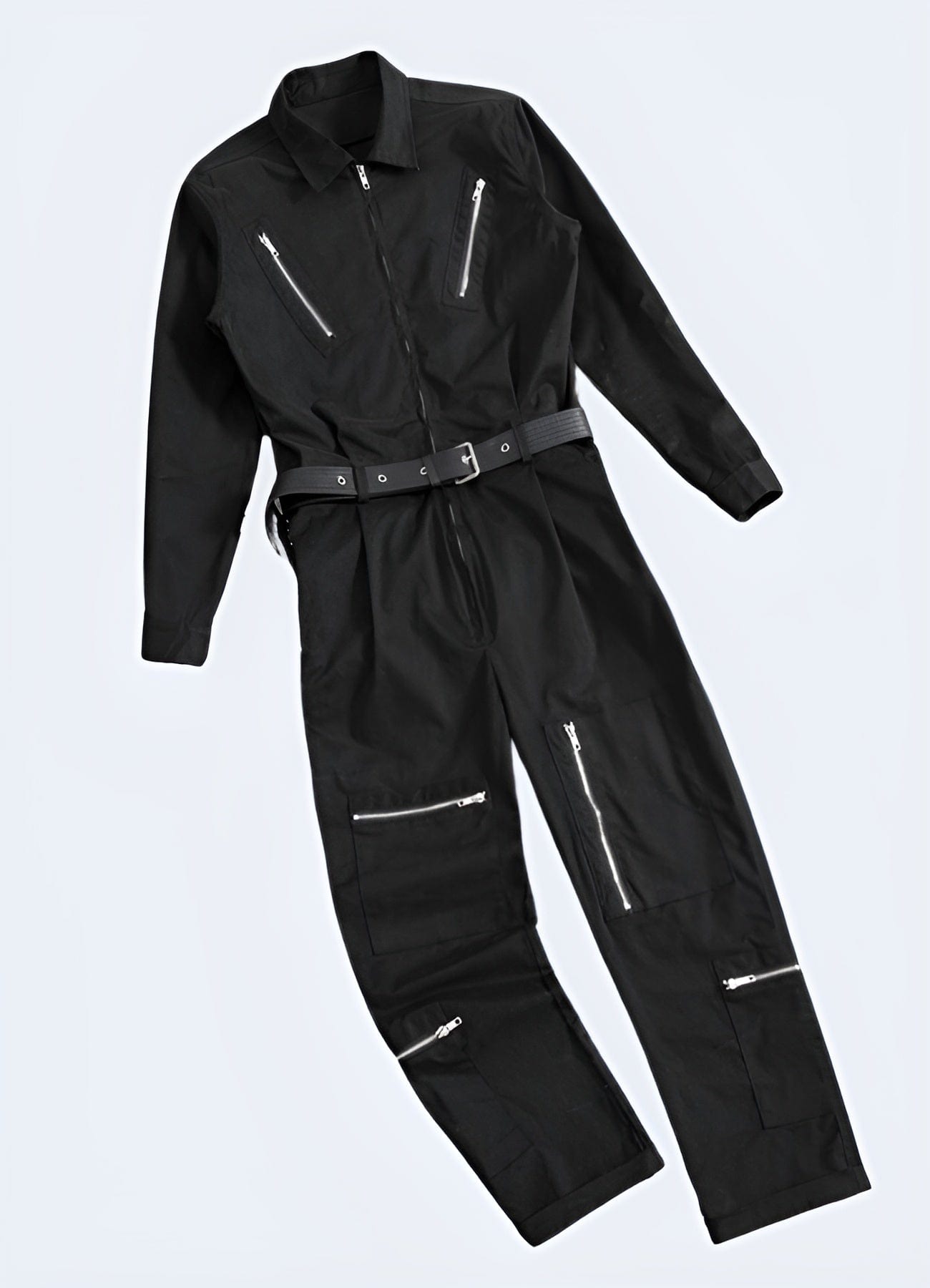 Tactical Utility Jumpsuit Blackout Techwear UK