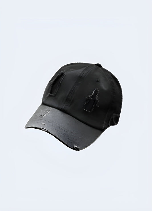 Lead the techwear revolution with our unique black denim hat UK.