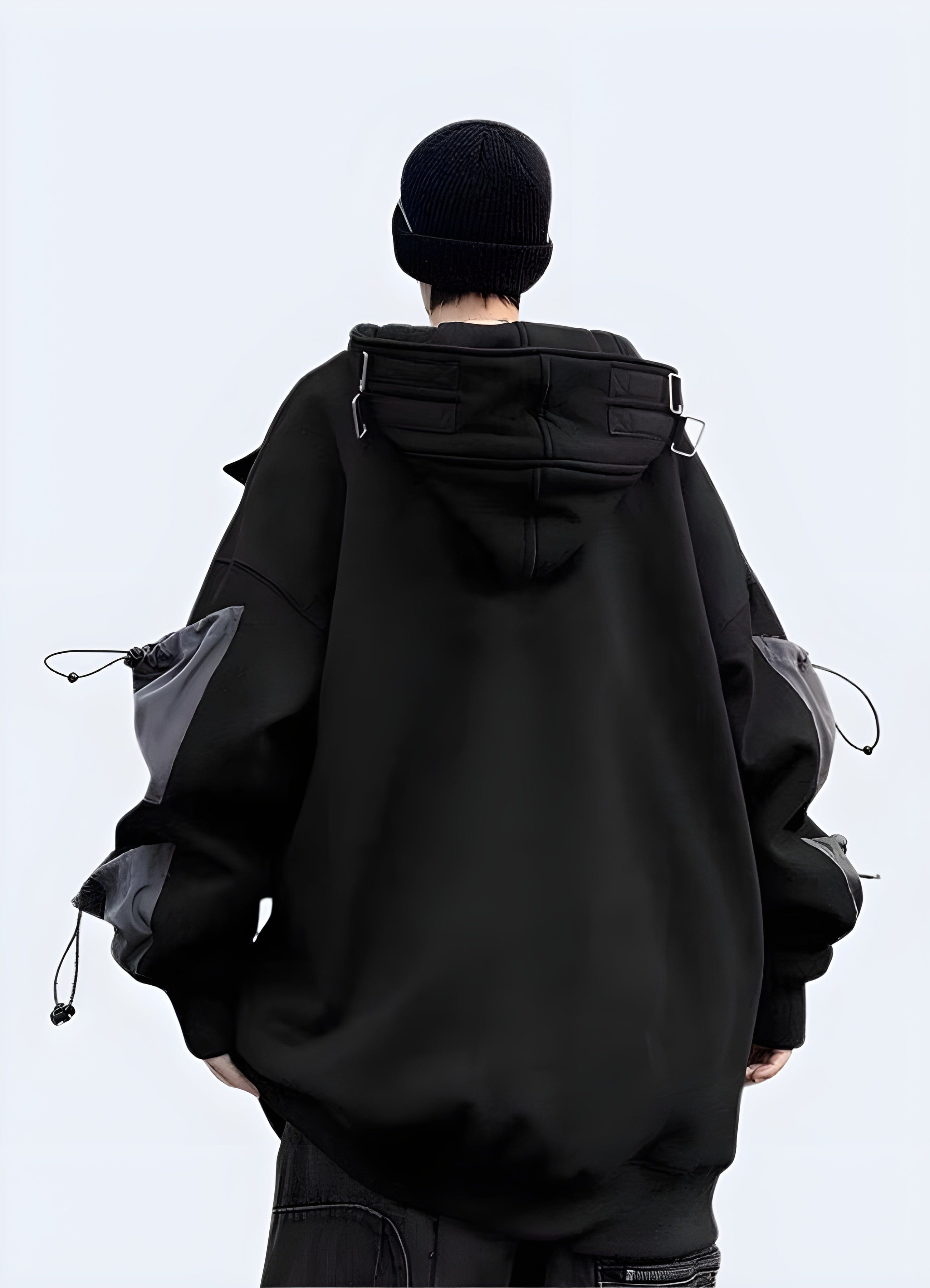 Black Hoodie Streetwear