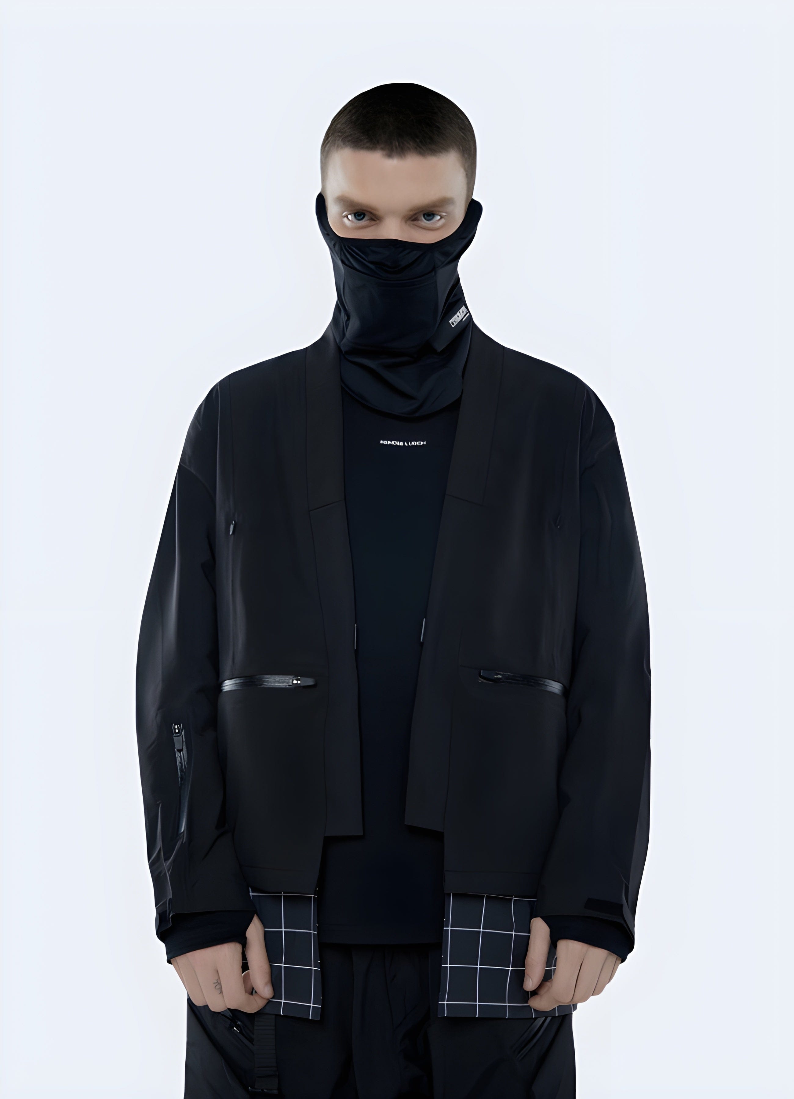 Black Kimono Jacket – Blackout Techwear UK