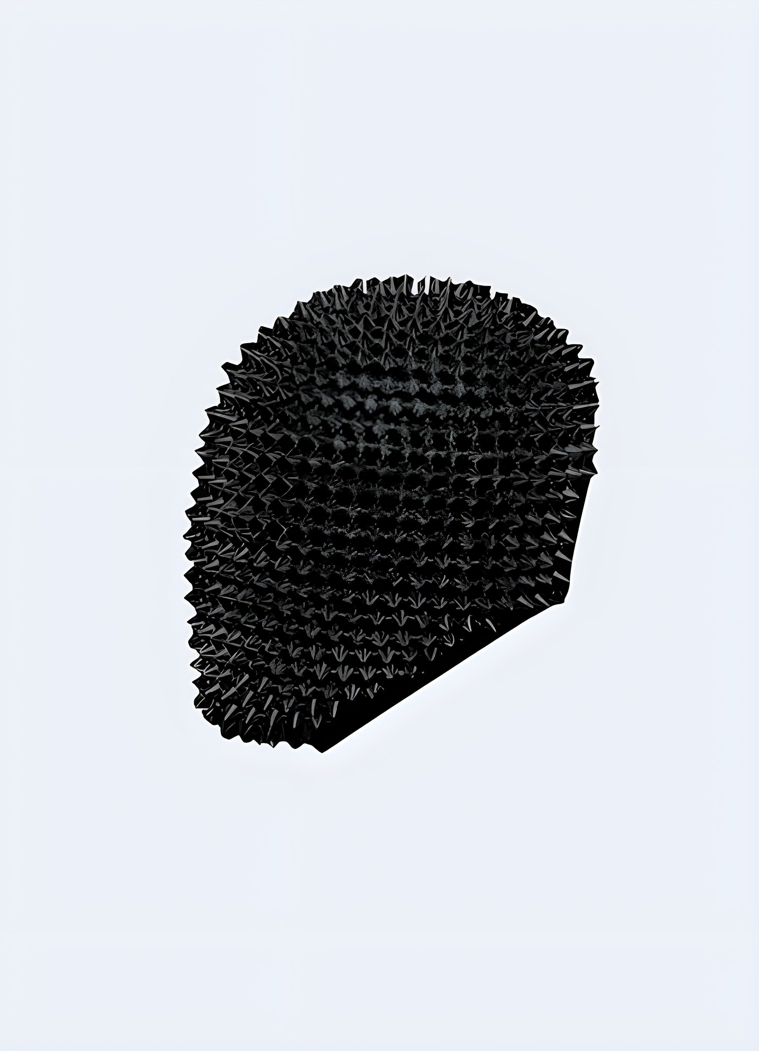 Black Stud Spike Full Face Mask – Blackout Techwear UK