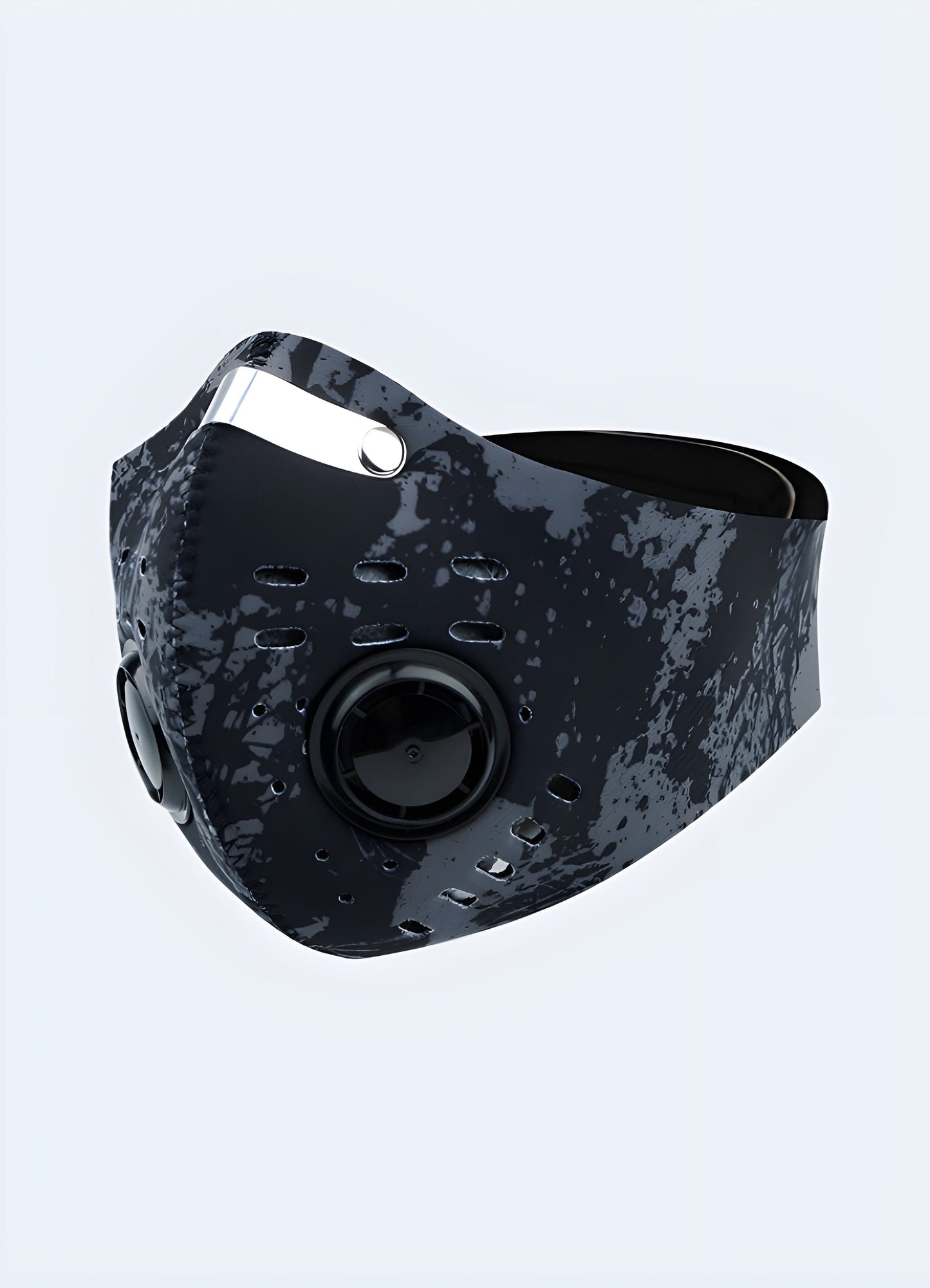 Digital woodland camo pattern camouflage face mask UK.