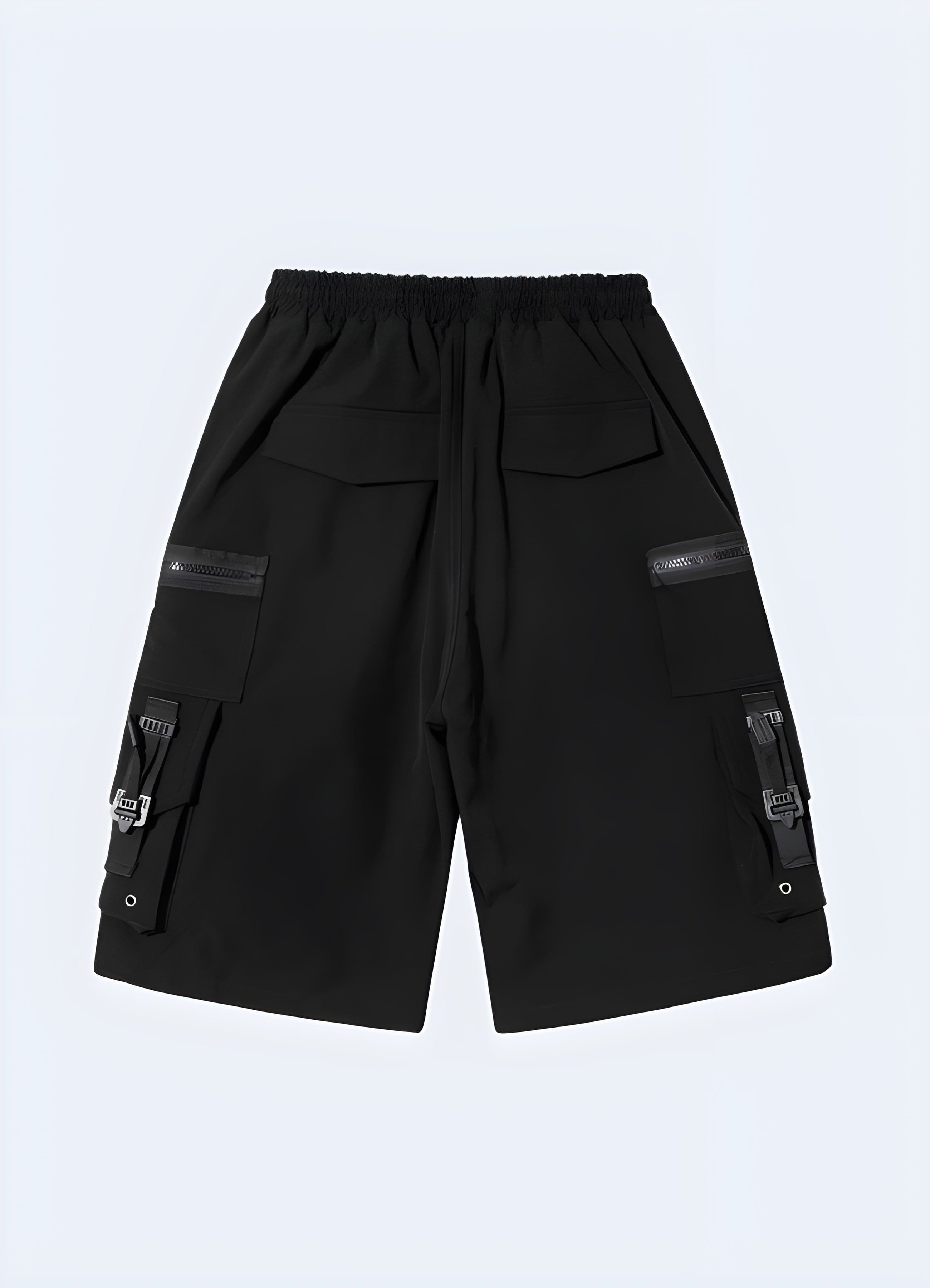 Cargo Shorts With Zipper Pockets