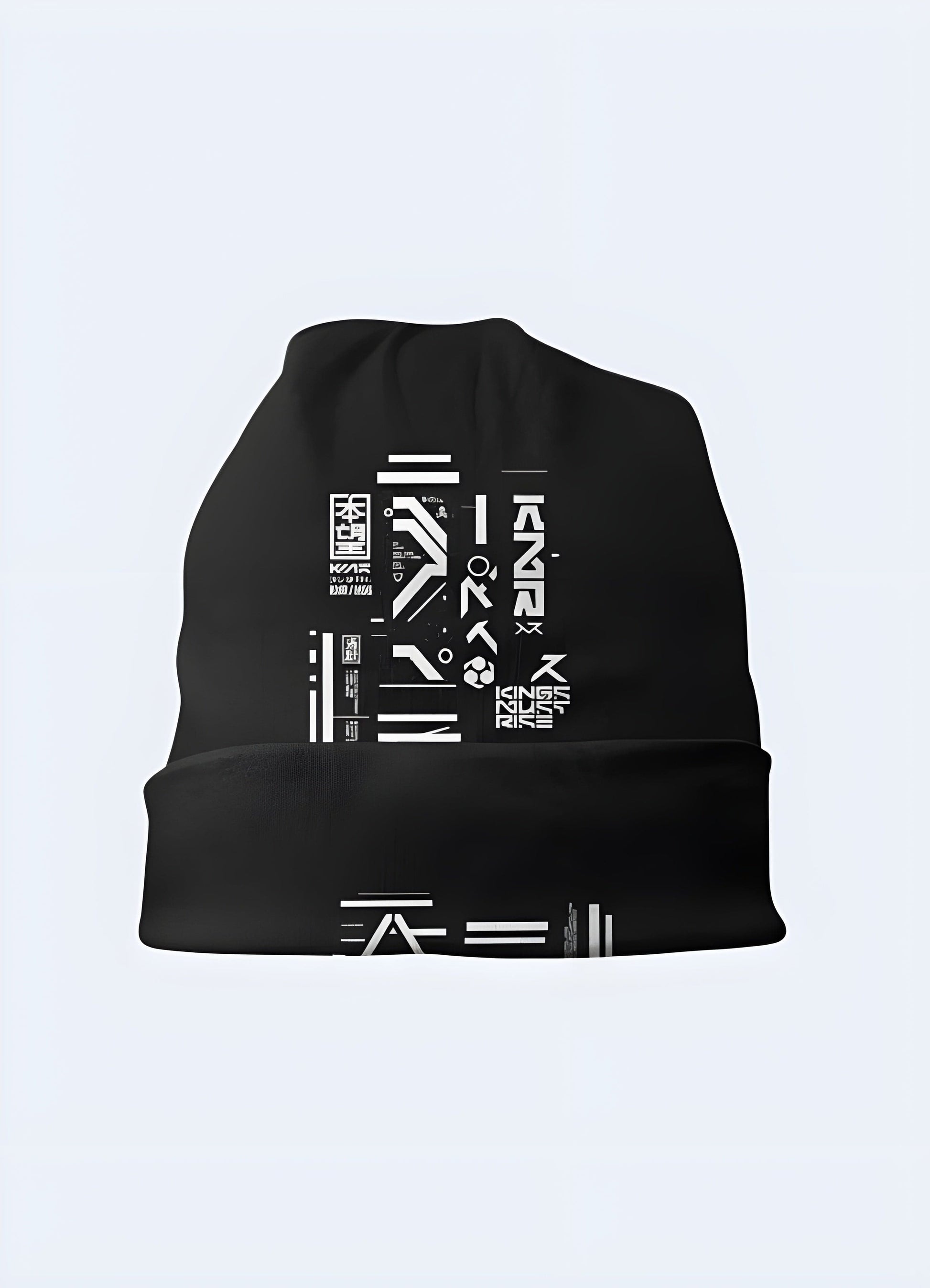 Enhance your cyberpunk style while staying warm with this cyberpunk beanie.