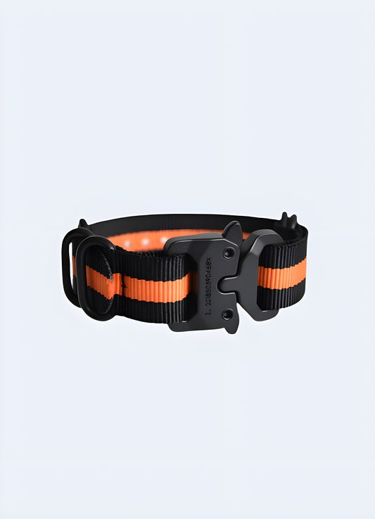 Functional techwear bracelet from the UK, featuring a modern and practical design with innovative materials.