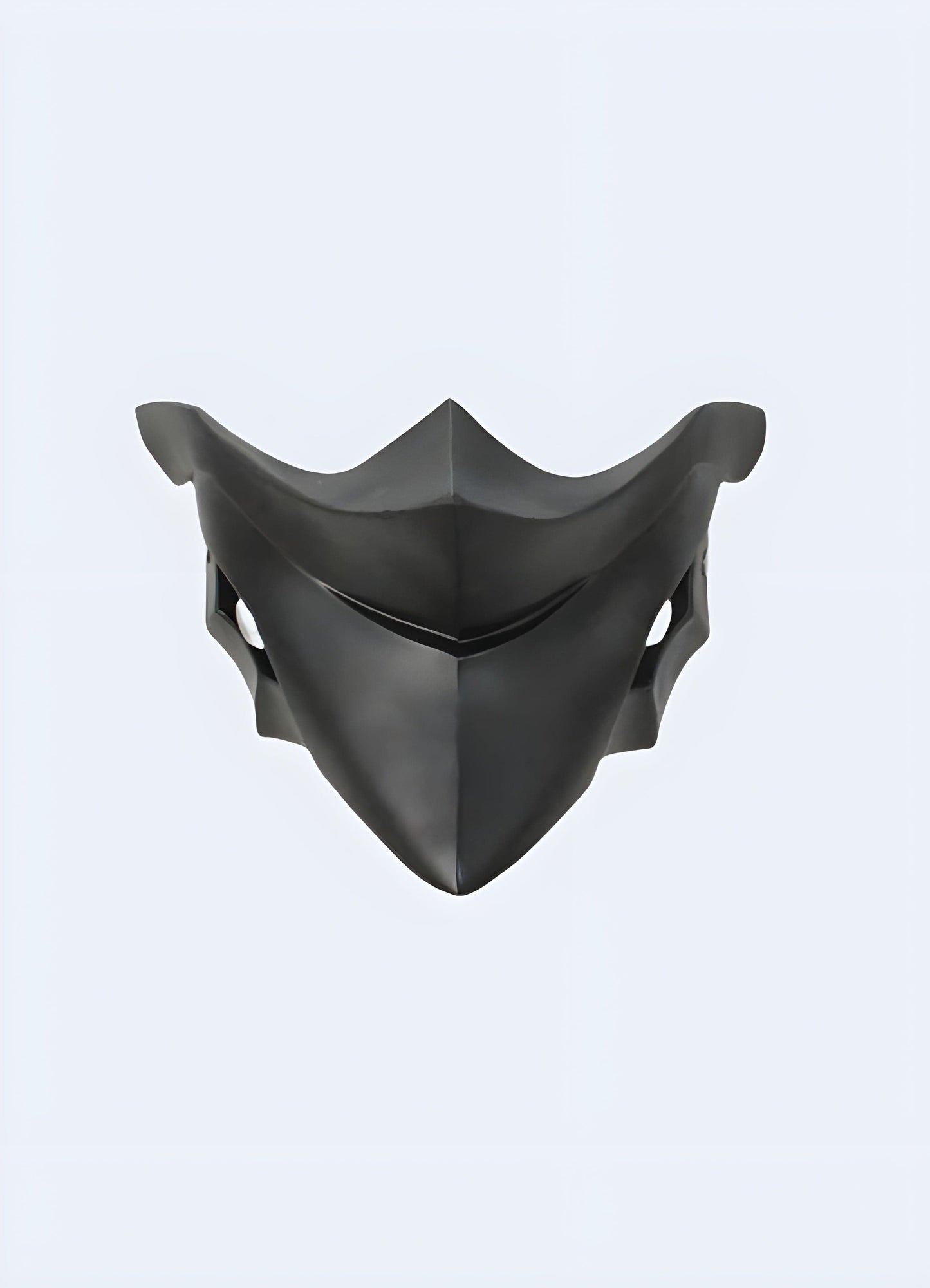 Futuristic cyberpunk mask with advanced design and intricate details, UK. Cutting-edge mask showcasing high-tech aesthetics.