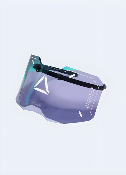 Ultra modern frame mirrored photochromic lenses UK.