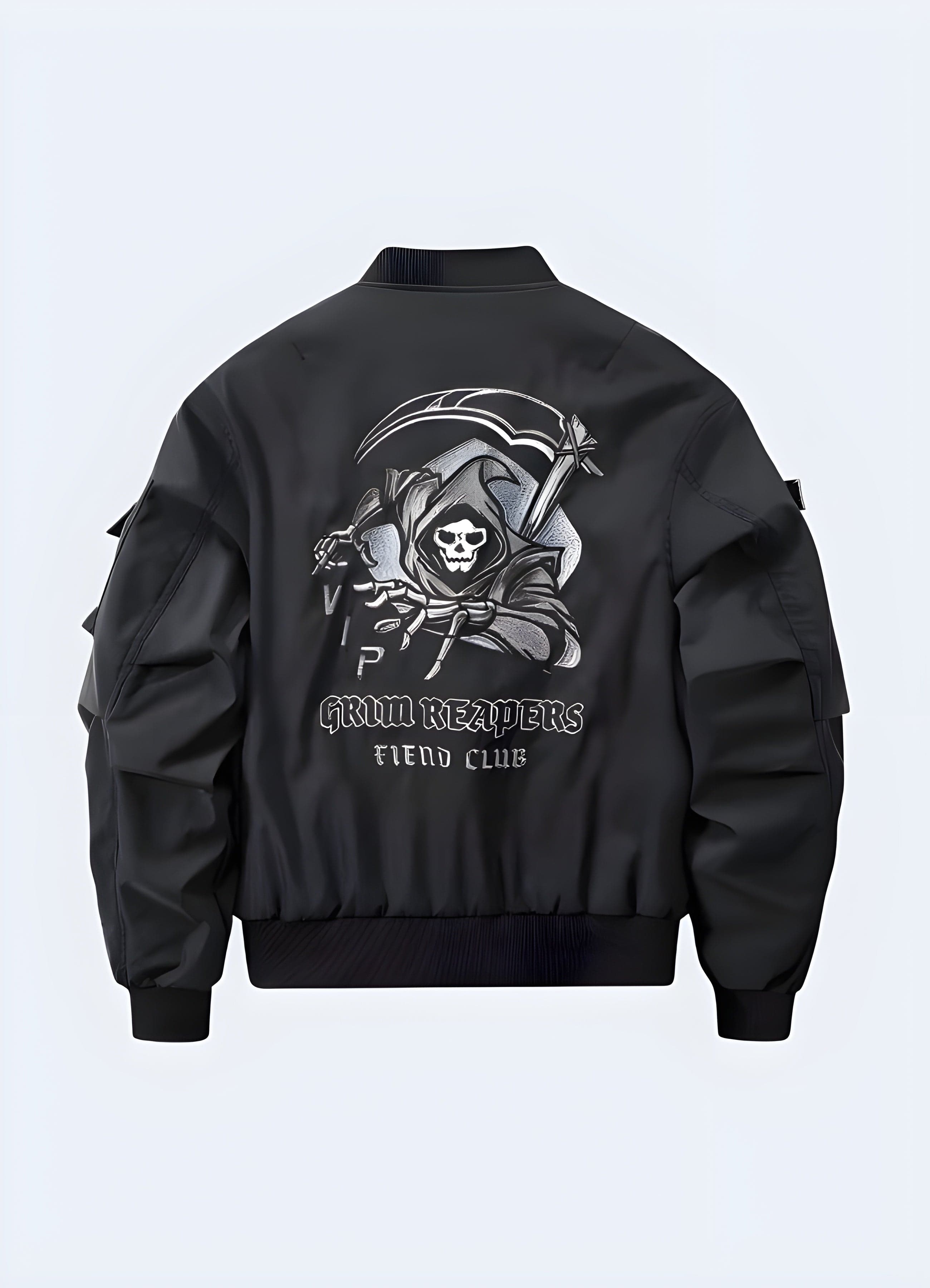 Grim Reaper Jacket – Blackout Techwear UK