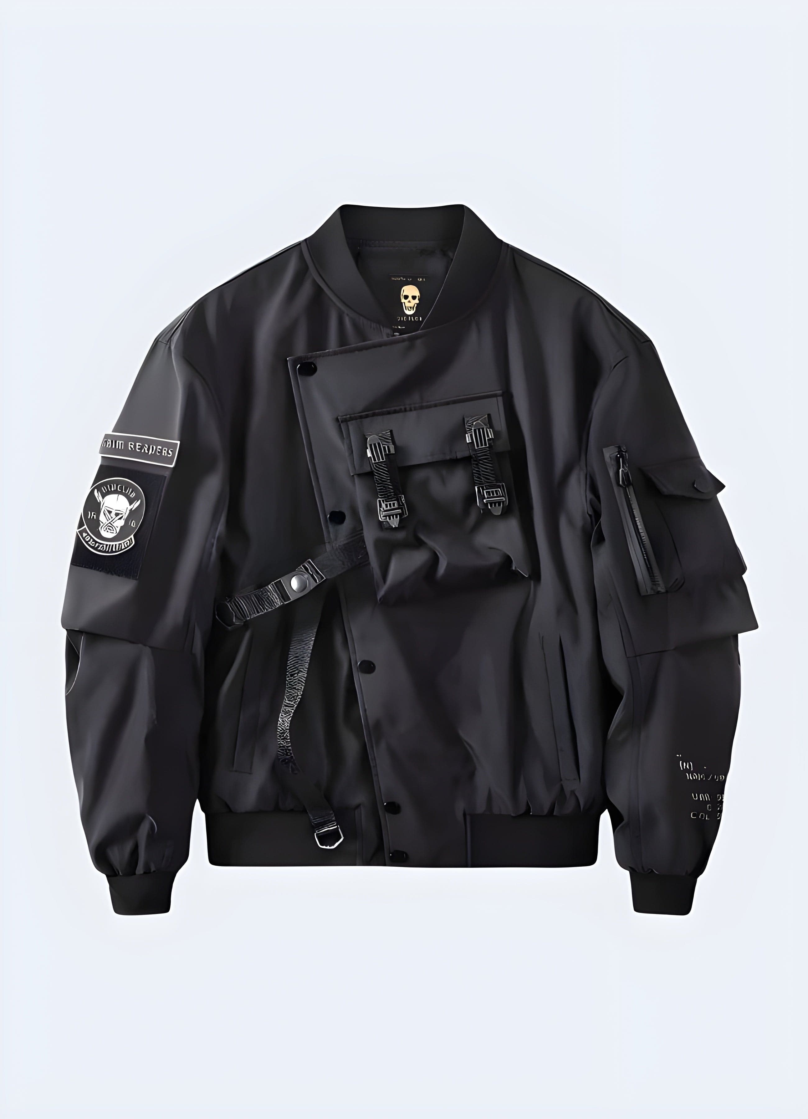 Grim Reaper Jacket – Blackout Techwear UK