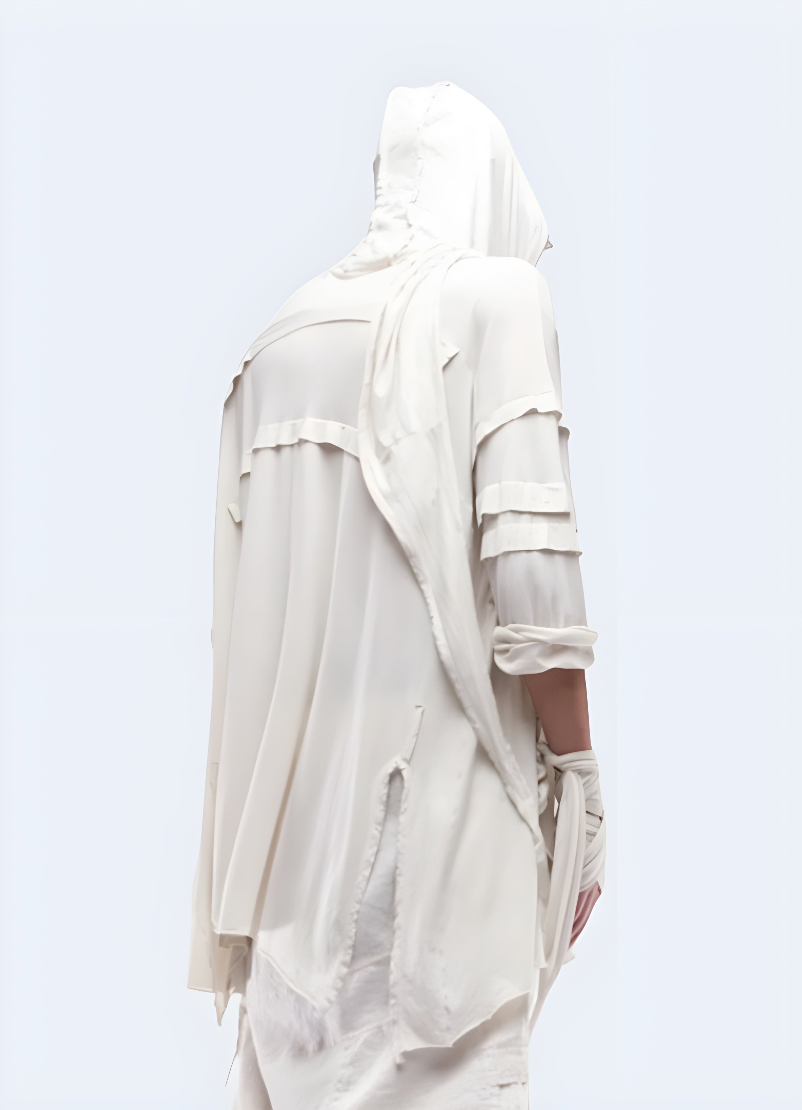 Dystopian Techwear Cloak – Blackout Techwear UK