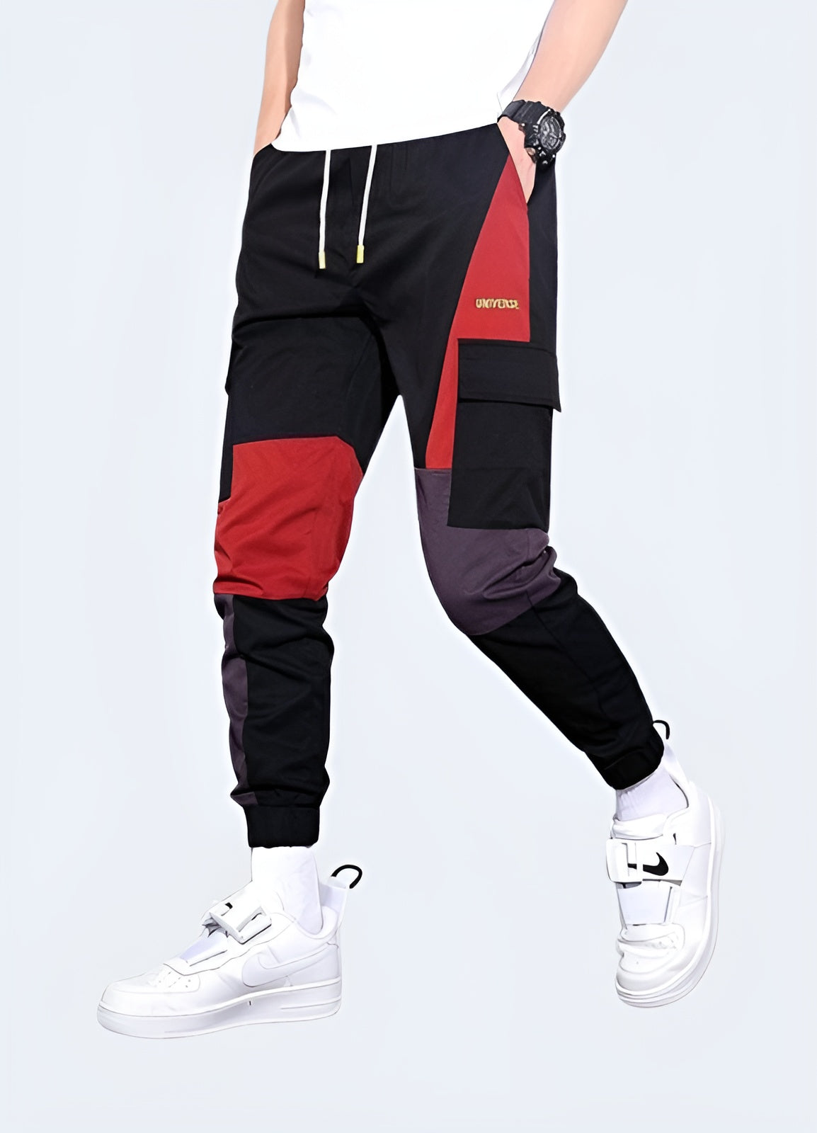 Red Techwear Pants