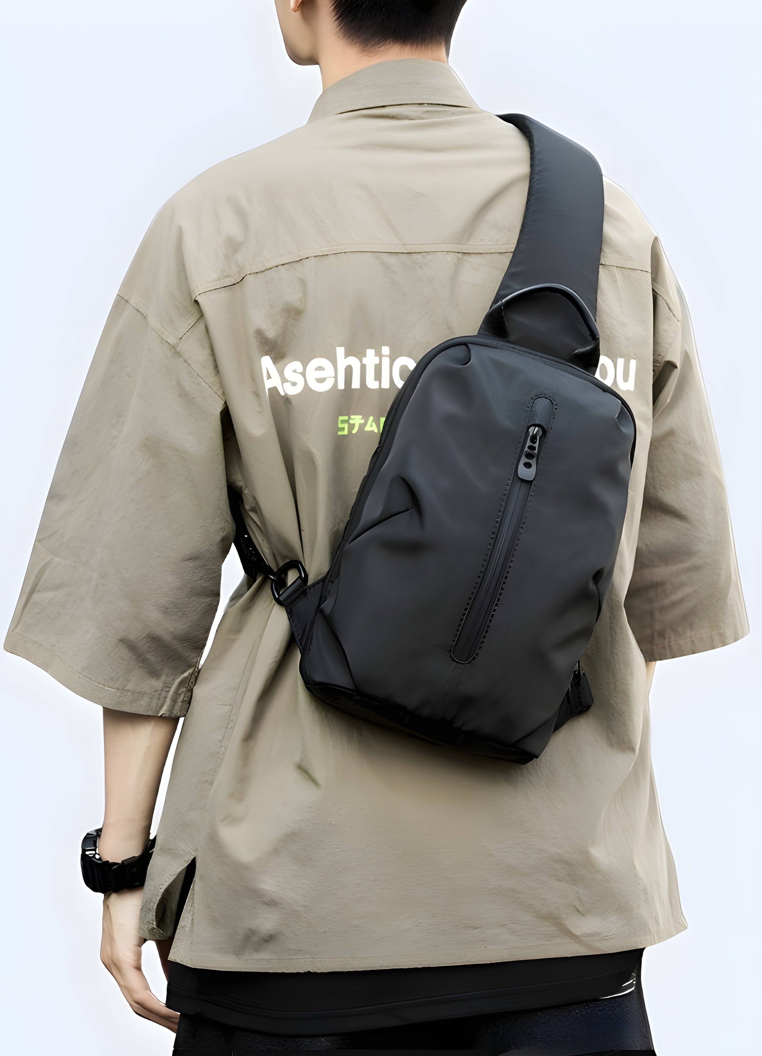 minimalist sling bag
