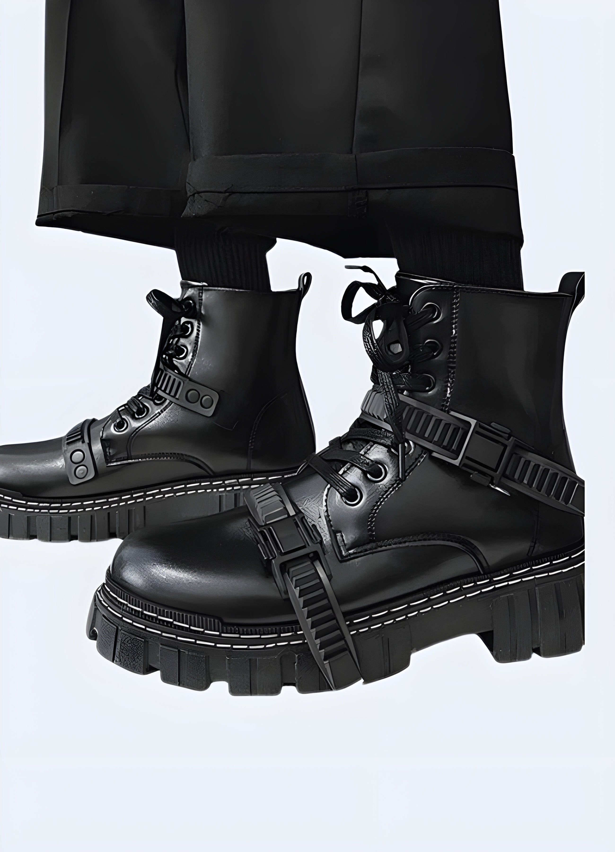 Goth Techwear Boots