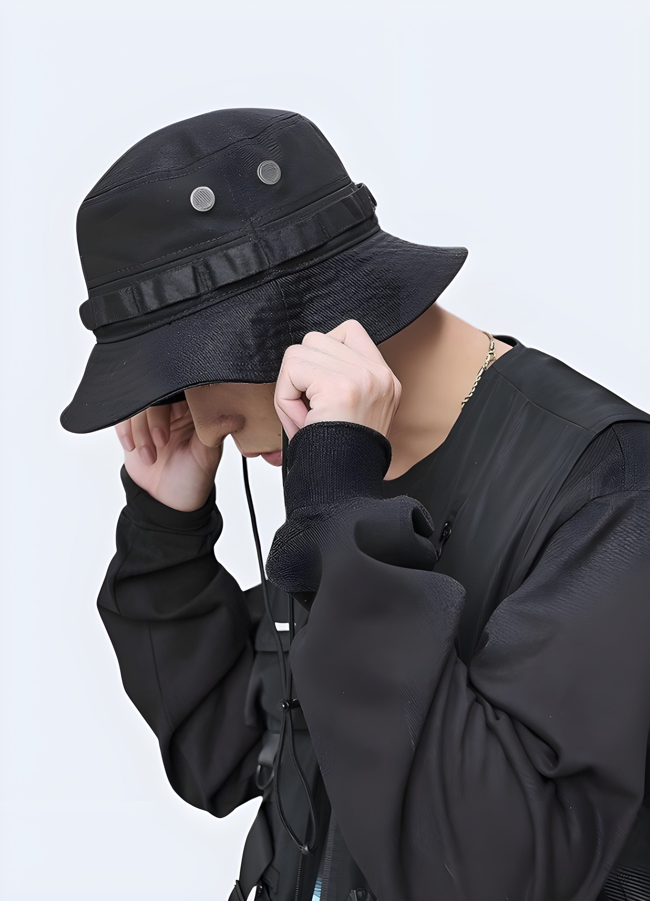 Techwear bucket hat on sale