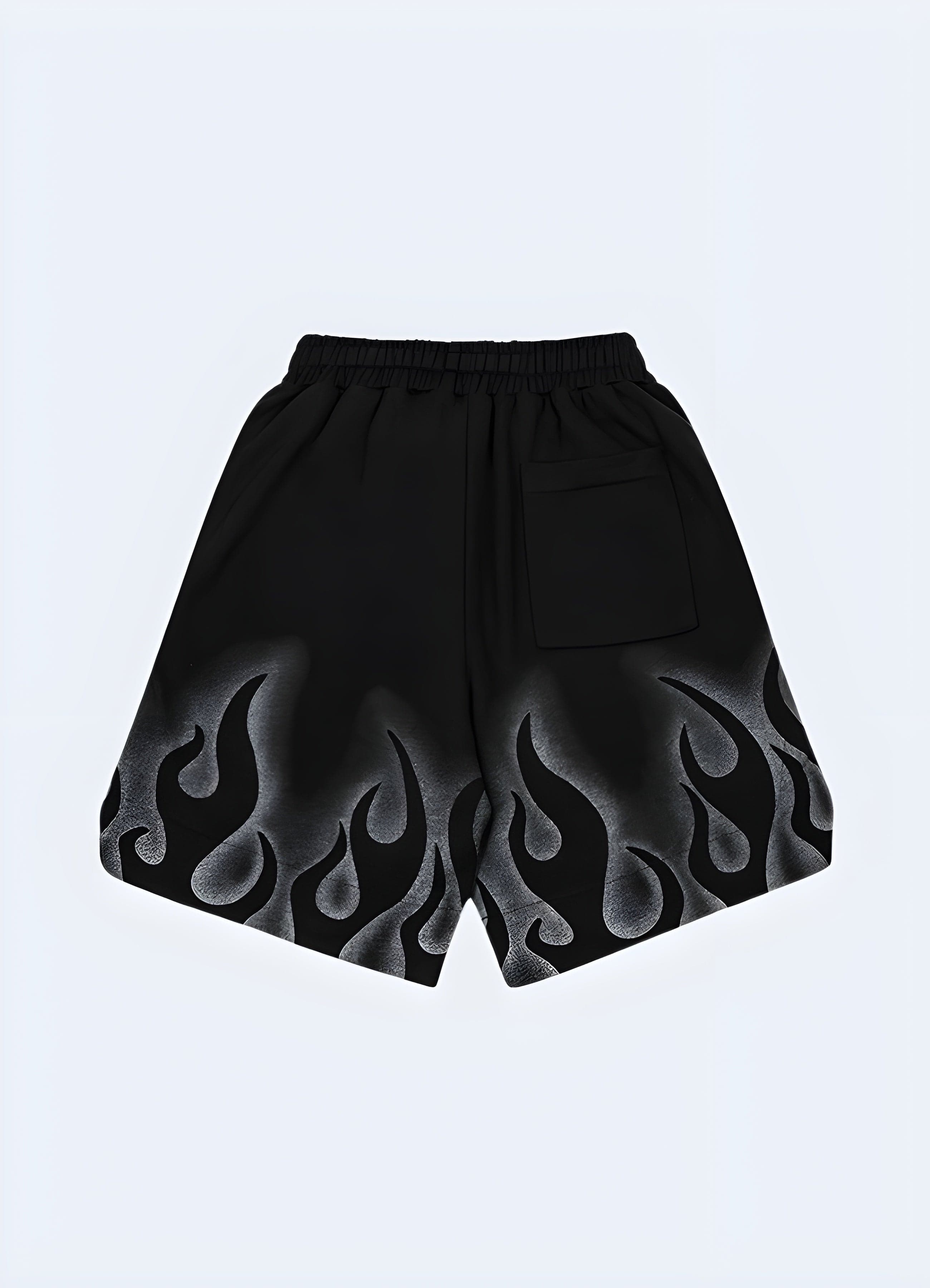 Men's Flame Shorts – Blackout Techwear UK