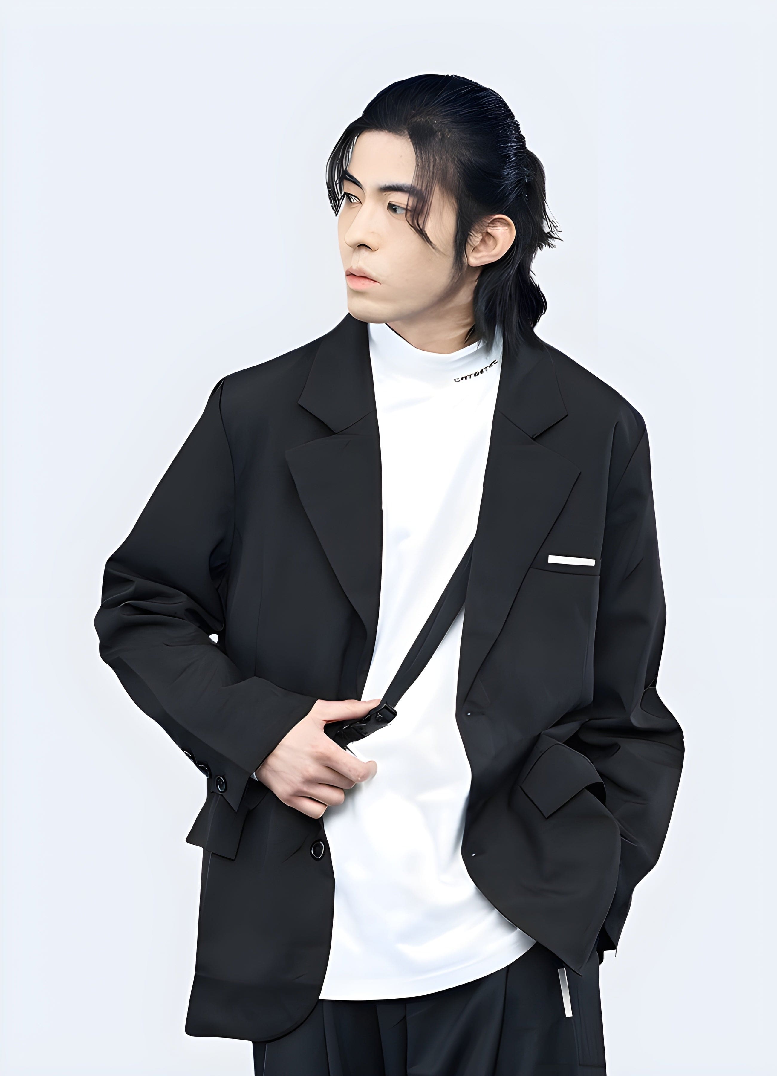 Minimalist Blazer – Blackout Techwear UK