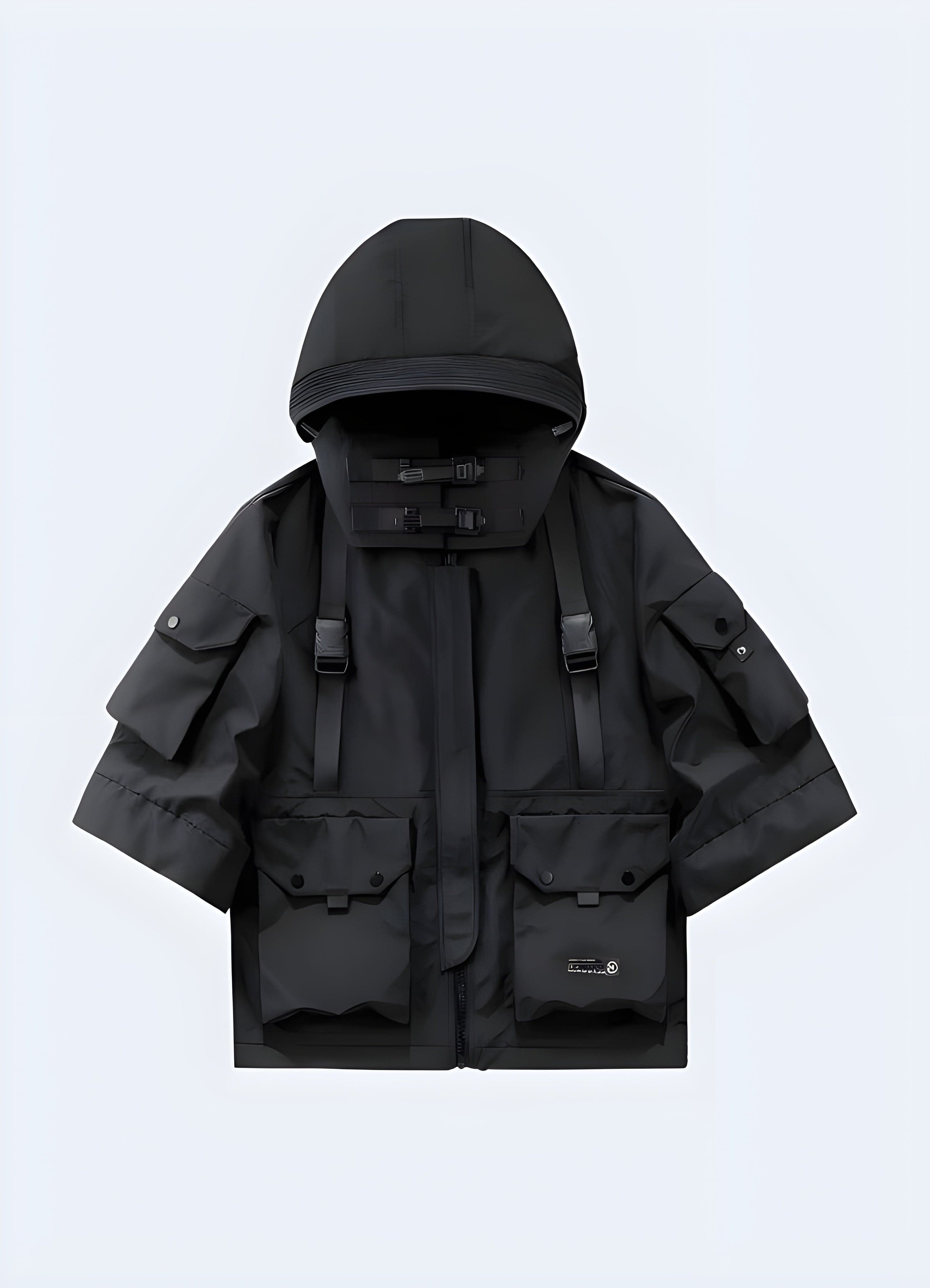 Front pouch jacket sale