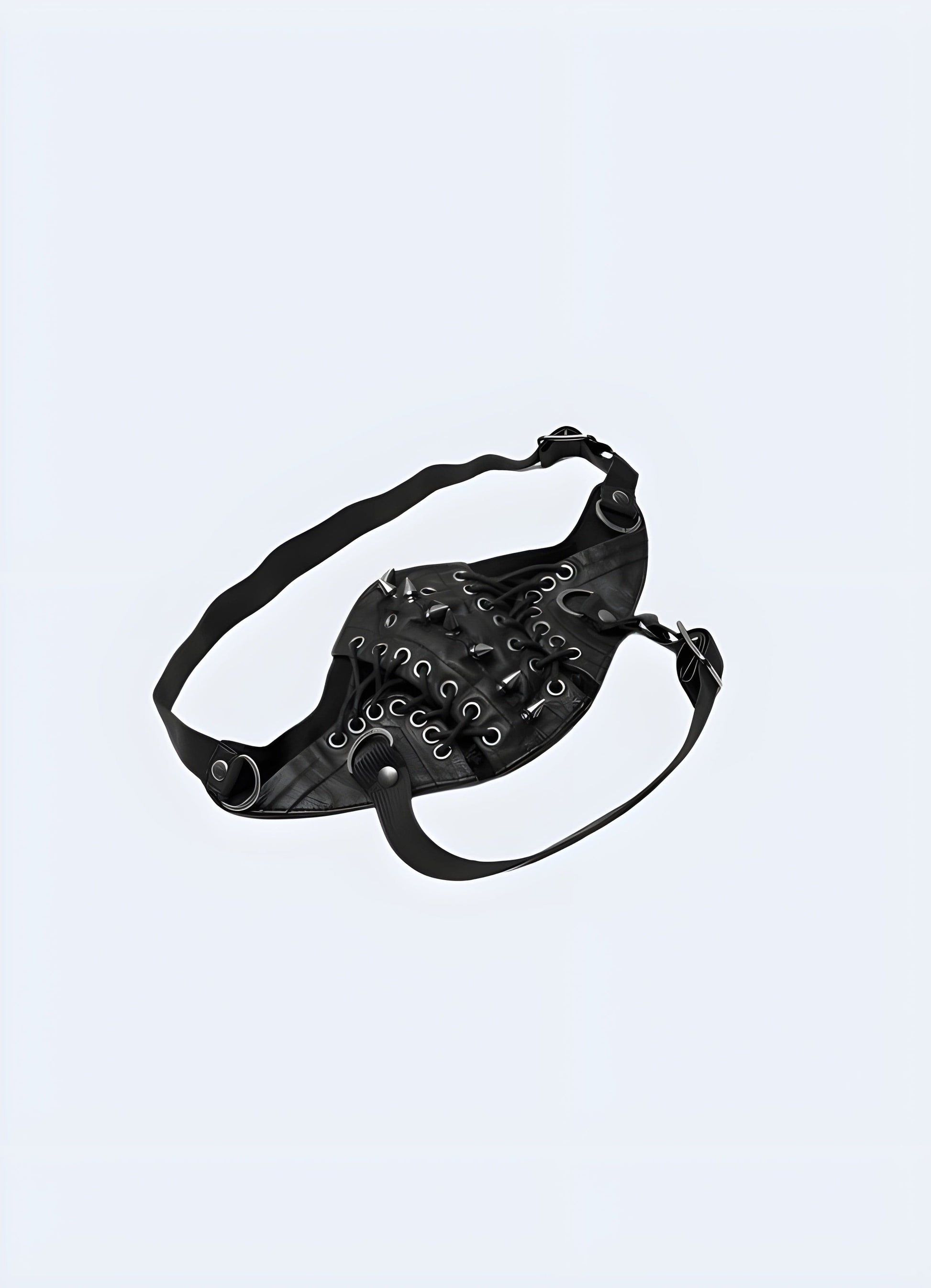 Punk face mask available in the UK, featuring a rebellious design perfect for alternative fashion enthusiasts. 