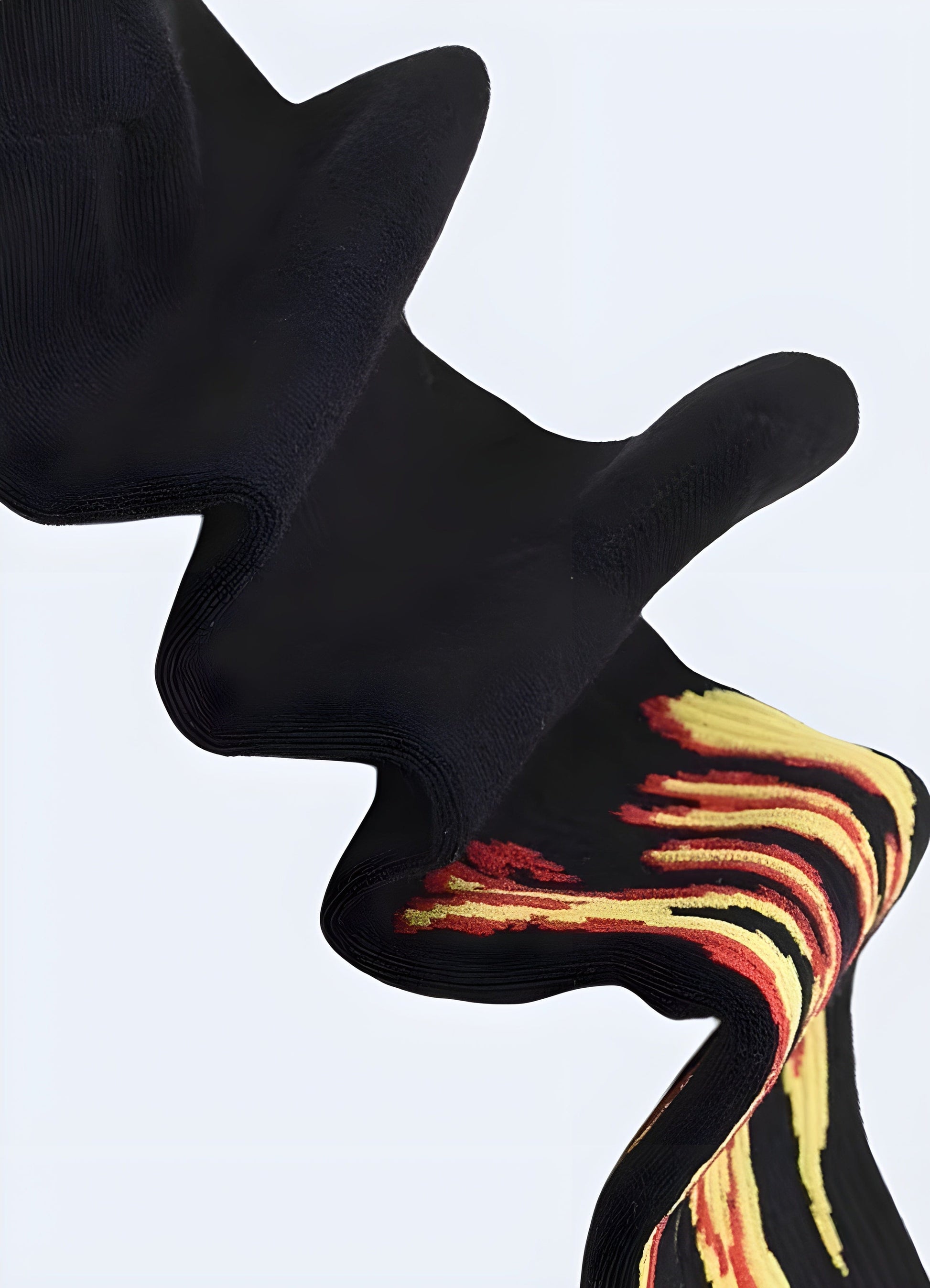 Socks with bold flame designs, perfect for adding a fiery and edgy touch to your UK streetwear style.