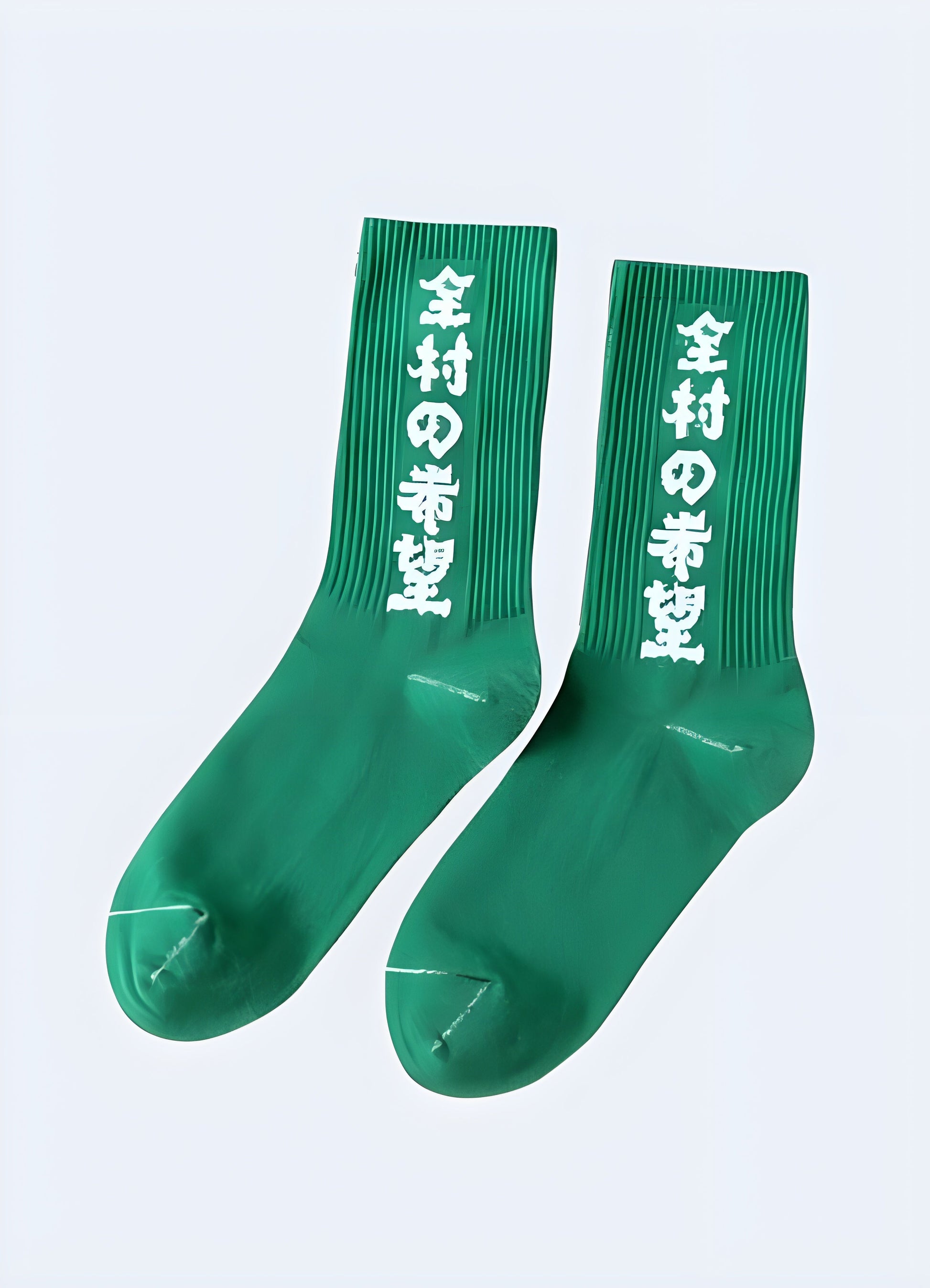 Cushioned sole, durable heel and toe fits most lifestyles ech cotton crew socks green UK.