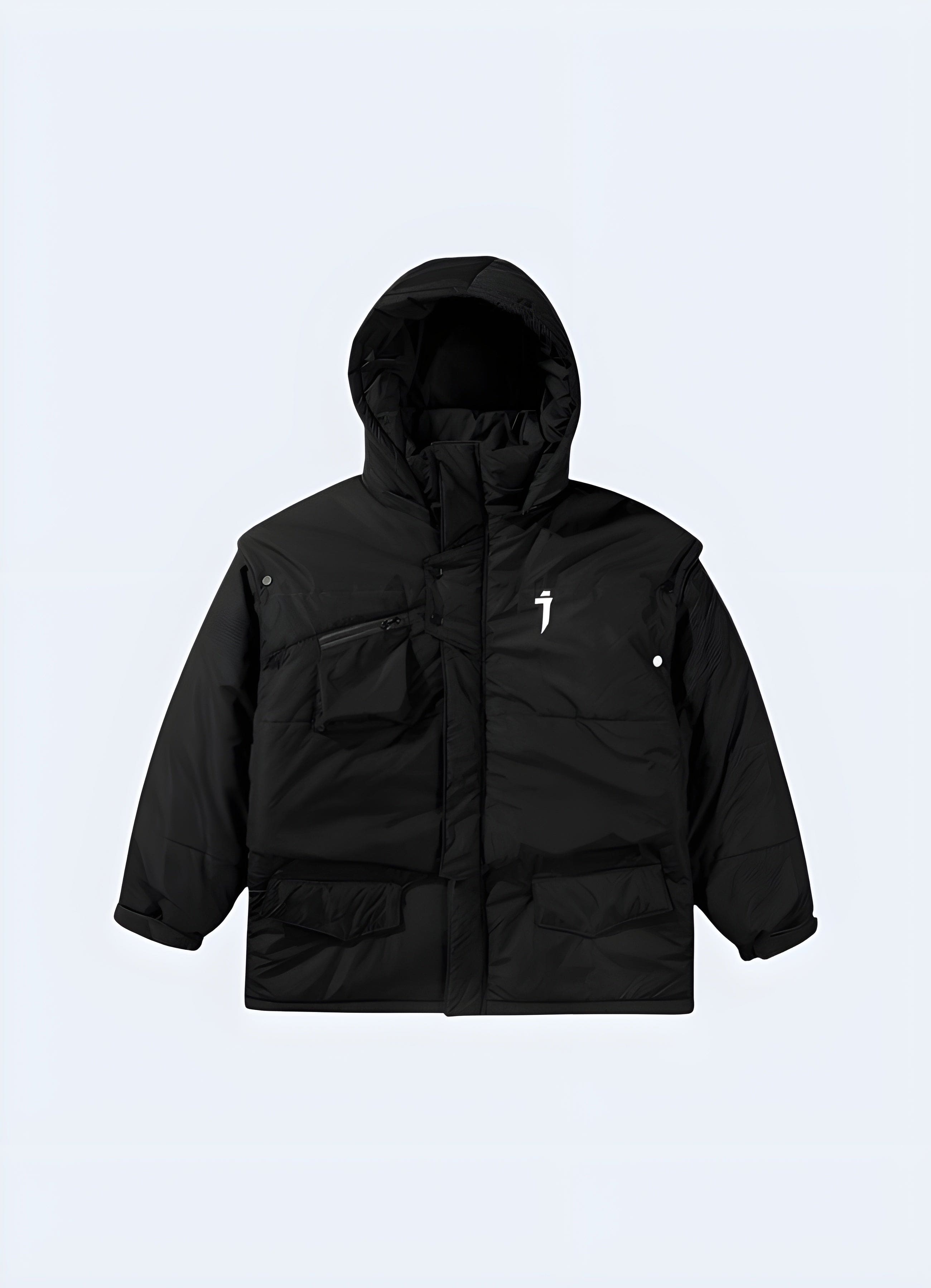 Technical Winter Jacket Blackout Techwear UK