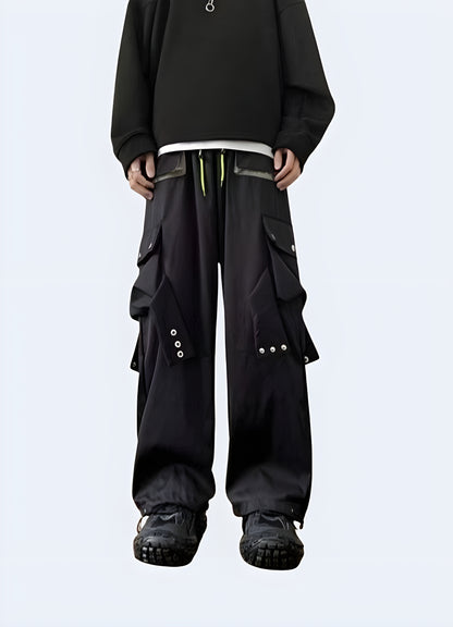 High-performance techwear cargo pants for women, combining style and functionality, perfect for outdoor enthusiasts in the UK.