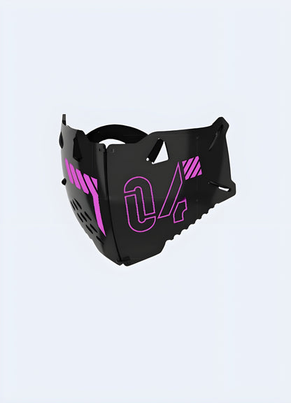 This adjustable techwear face shield caters to all, regardless of gender in UK. 