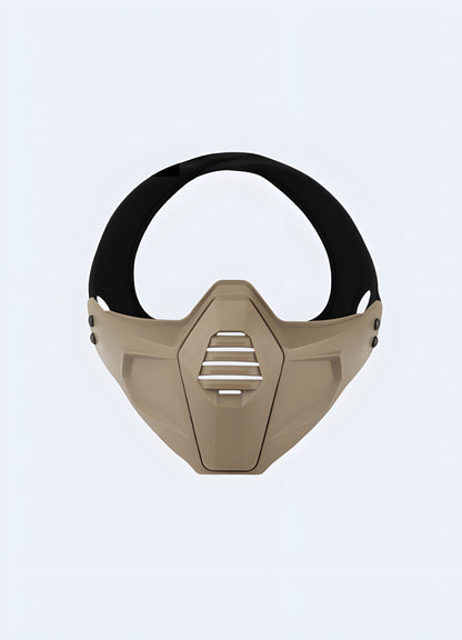 This mask adapts to all warriors, offering comfort and intimidation regardless of identity UK.