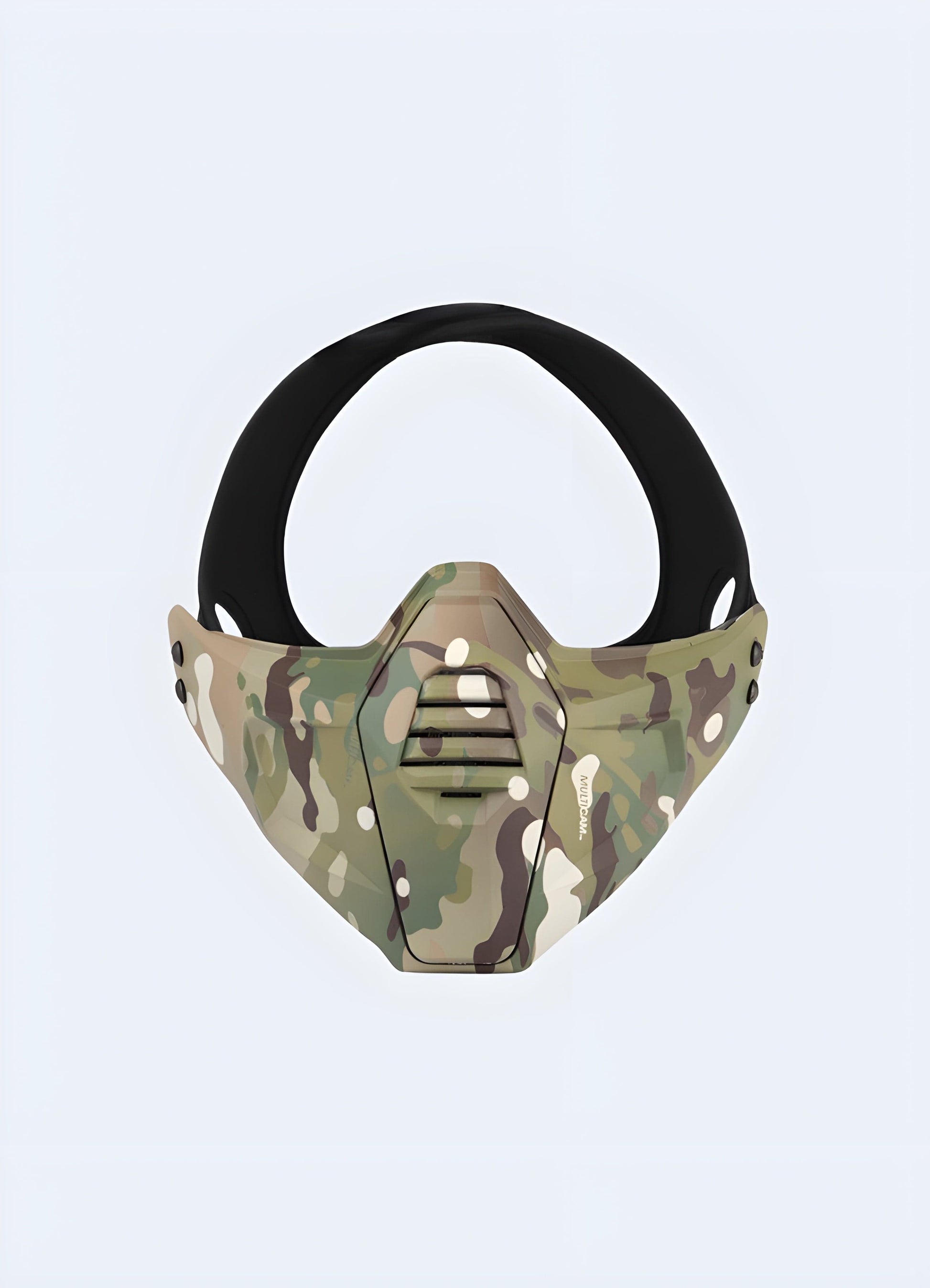 The techwear half mask's visuals offer various styles, from sleek minimalism to bold aggression UK.