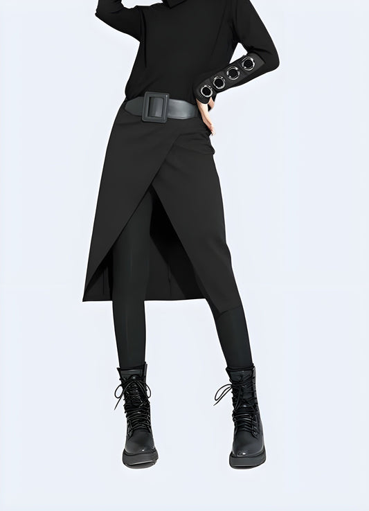 Sleek and stylish techwear skinny pants, perfect for creating a modern and edgy look in the UK fashion scene.