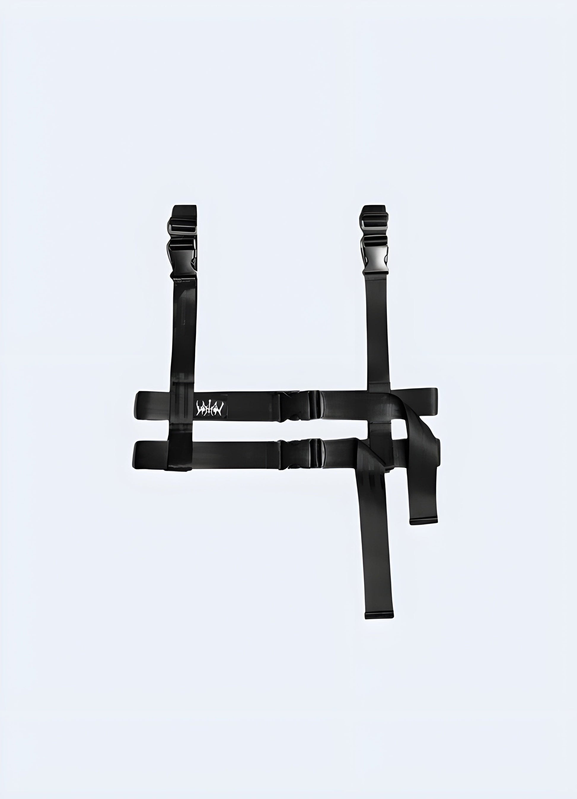 Techwear tactical shoulder strap, UK. Futuristic and functional accessory.