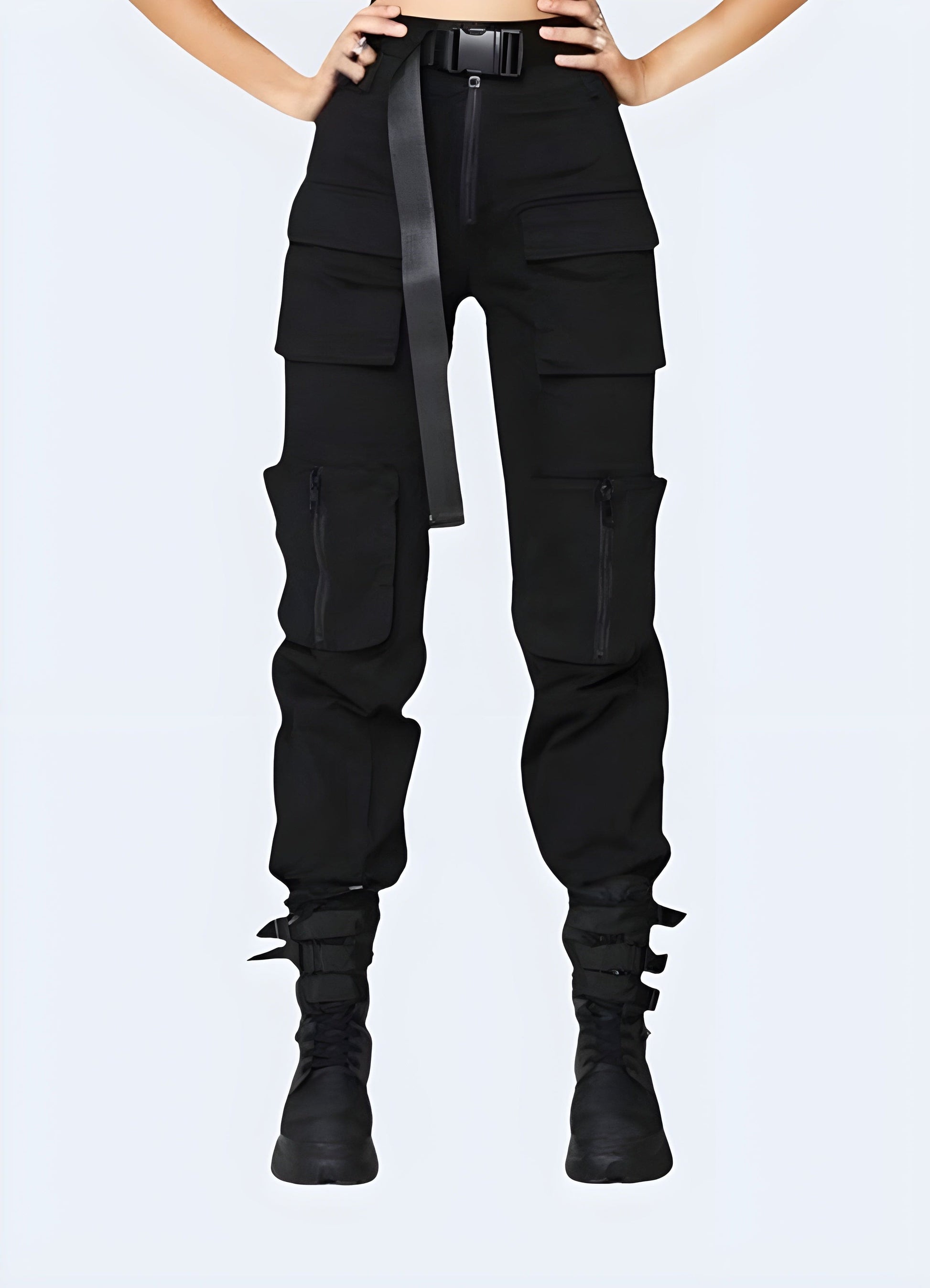Techwear Women's Stretch Tactical Pants - Main Image