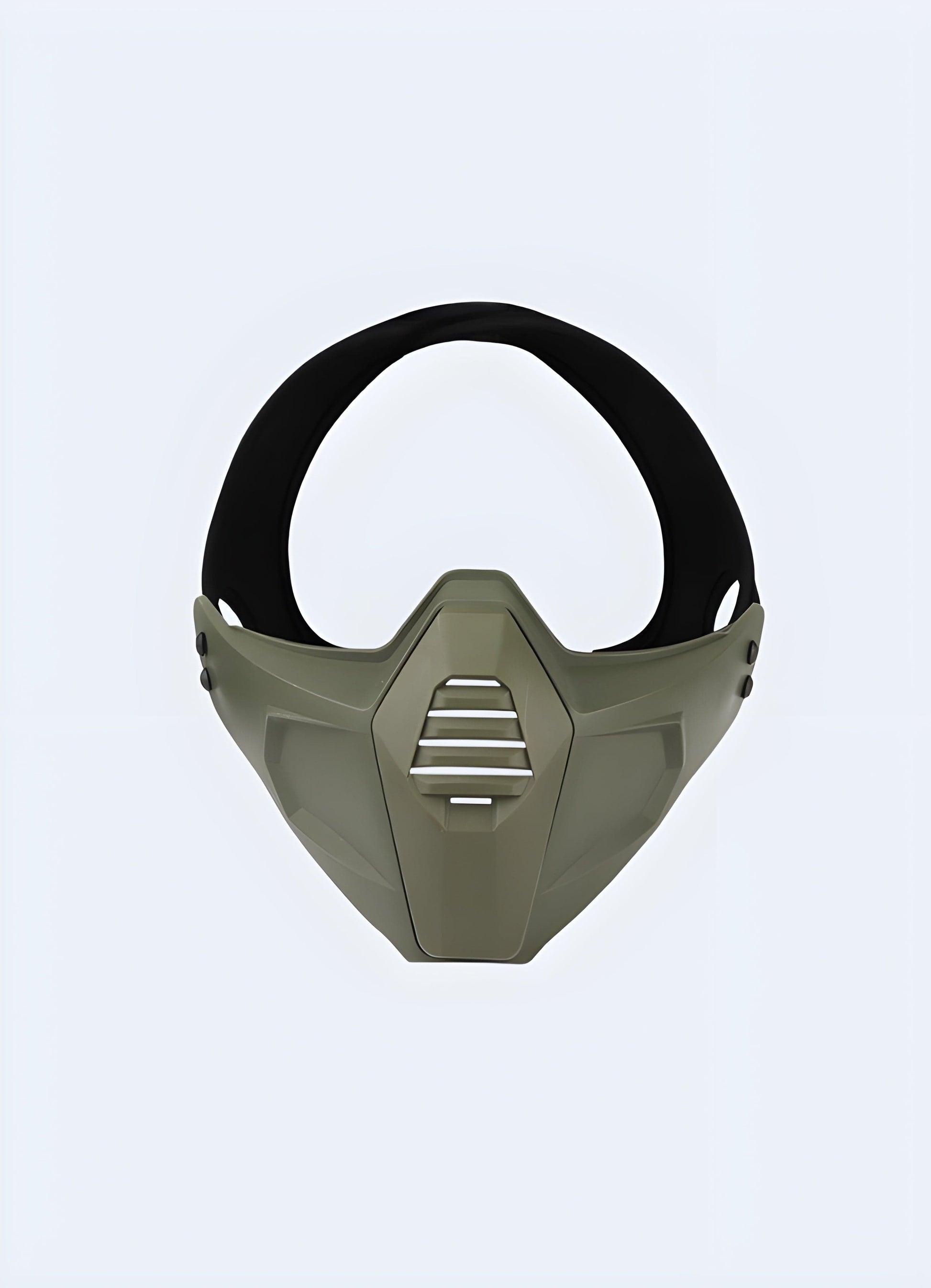 This mask's techwear half design adds an edge to any urban explorer's outfit UK.