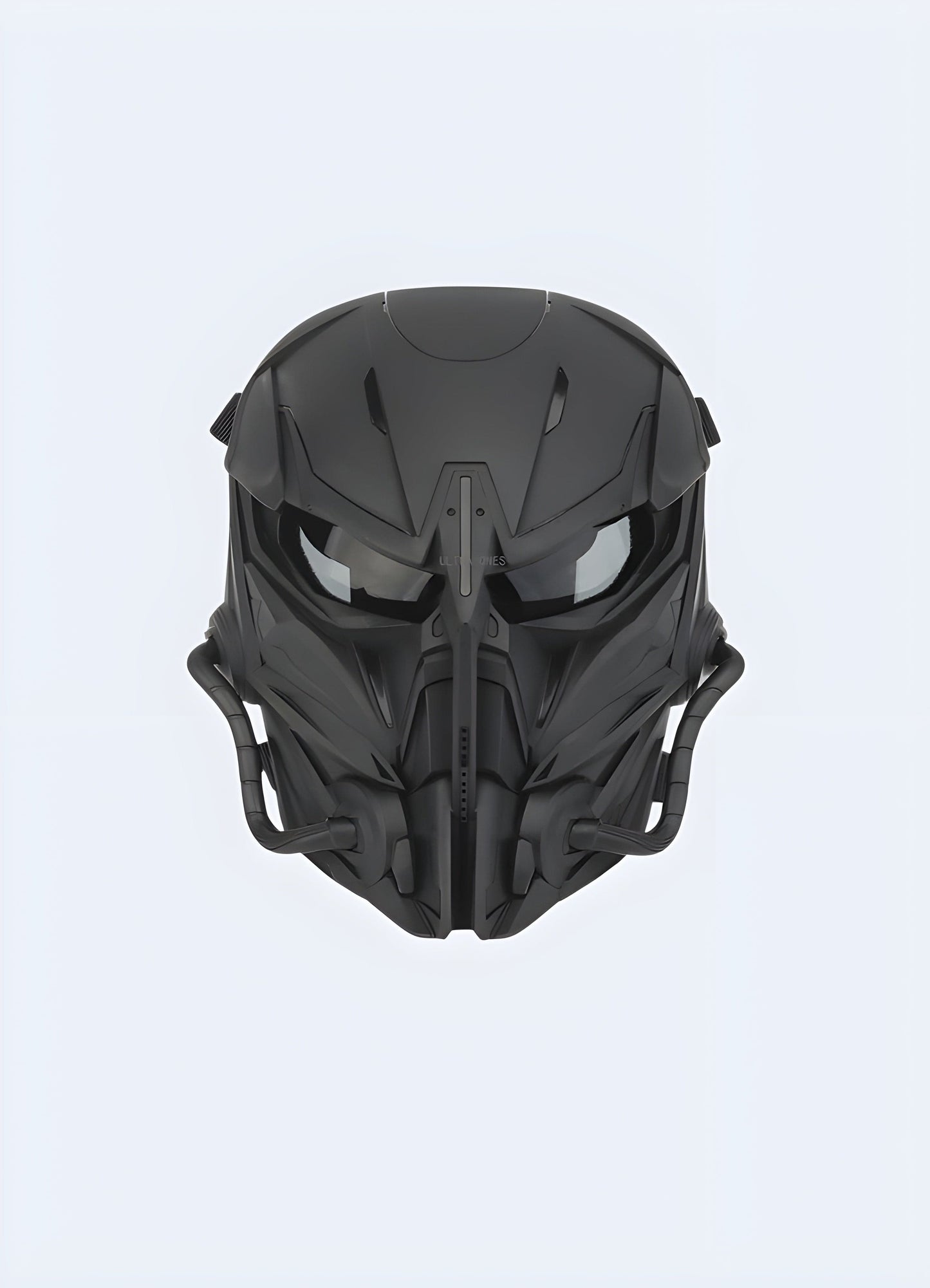 Embrace the intimidating aesthetics of battle with this warcore mask black UK.