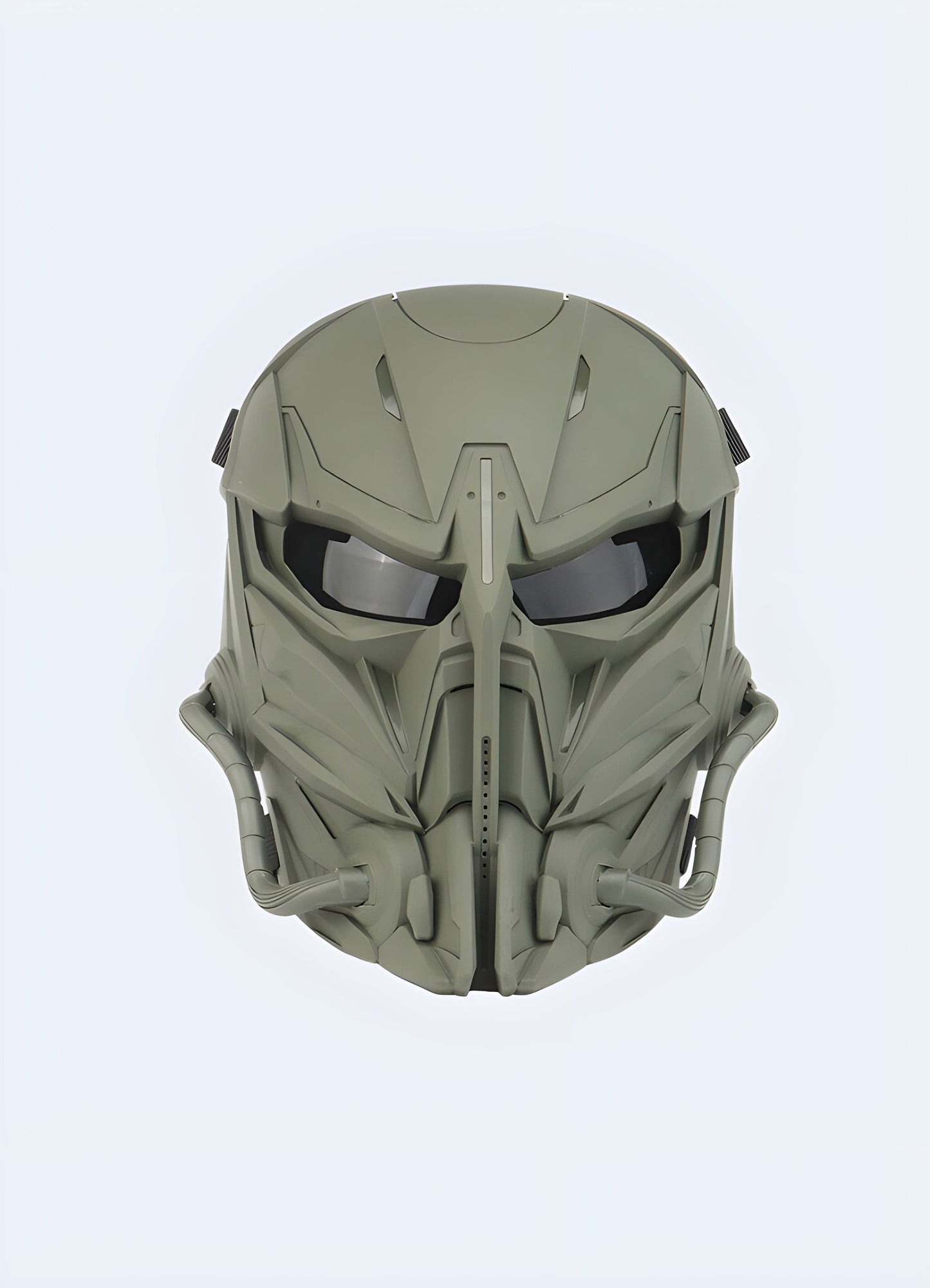 Intimidate your adversaries and maintain anonymity with this warcore mask green UK.