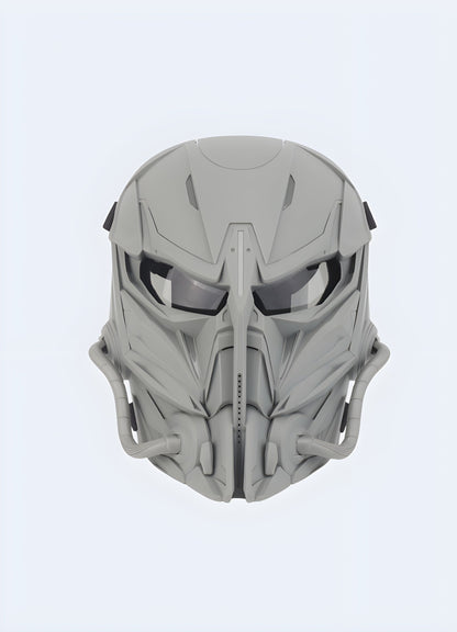 Stay focused and comfortable during any conflict with this warcore mask grey UK. 