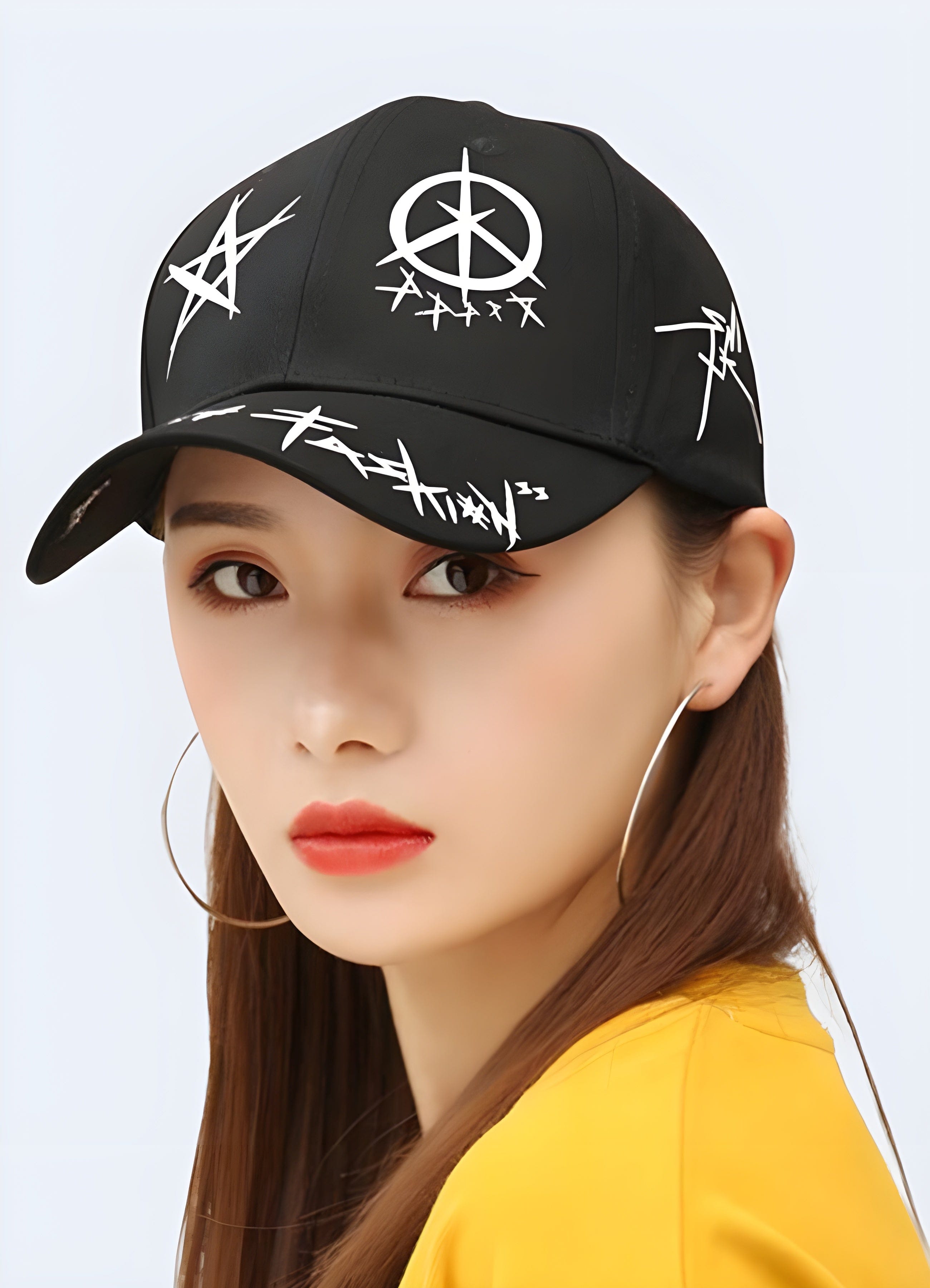 Street Goth Black Cap – Blackout Techwear UK