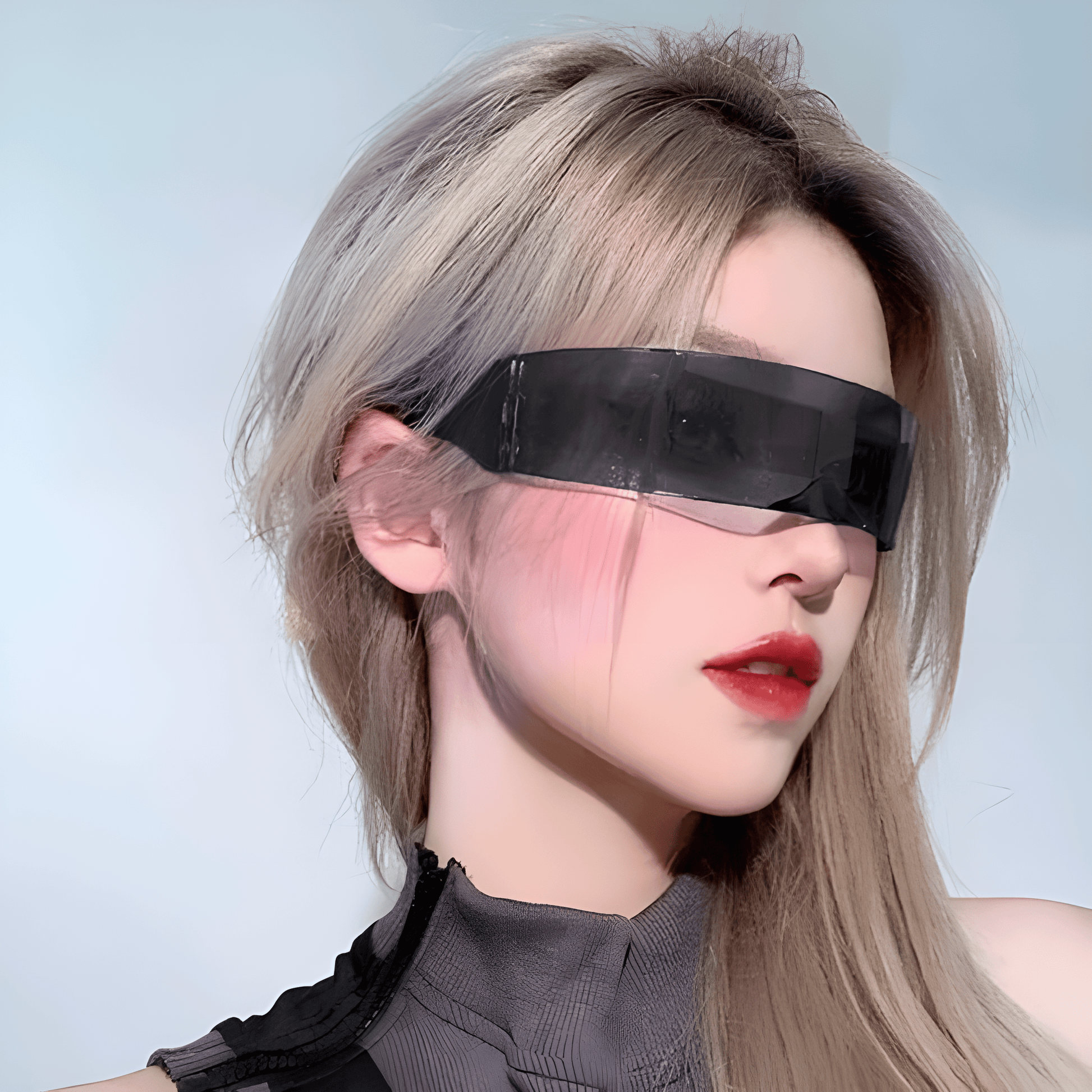 Techwear cyberpunk sunglasses also offer UV protection to keep your eyes safe from harmful sun rays UK.