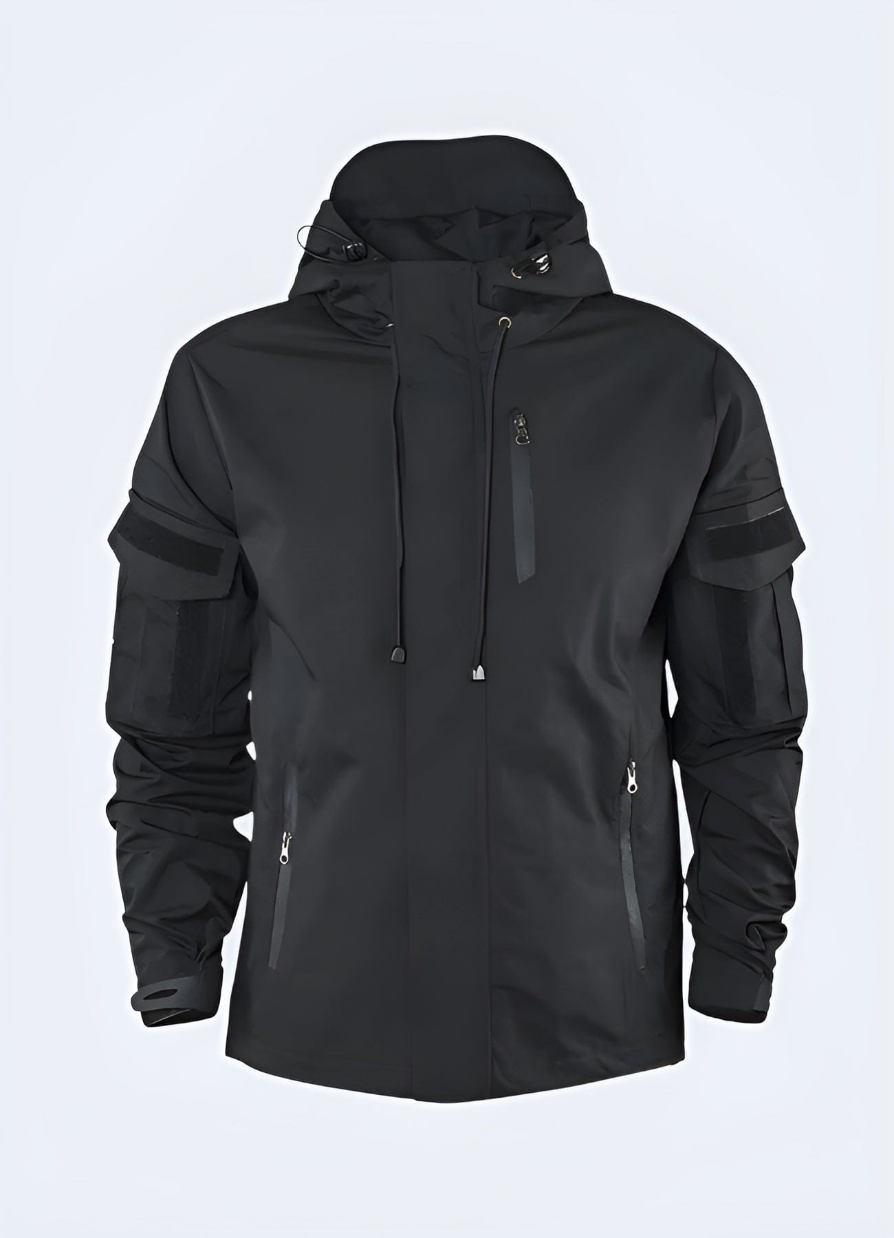 Black Army Techwear Jacket – Blackout Techwear UK