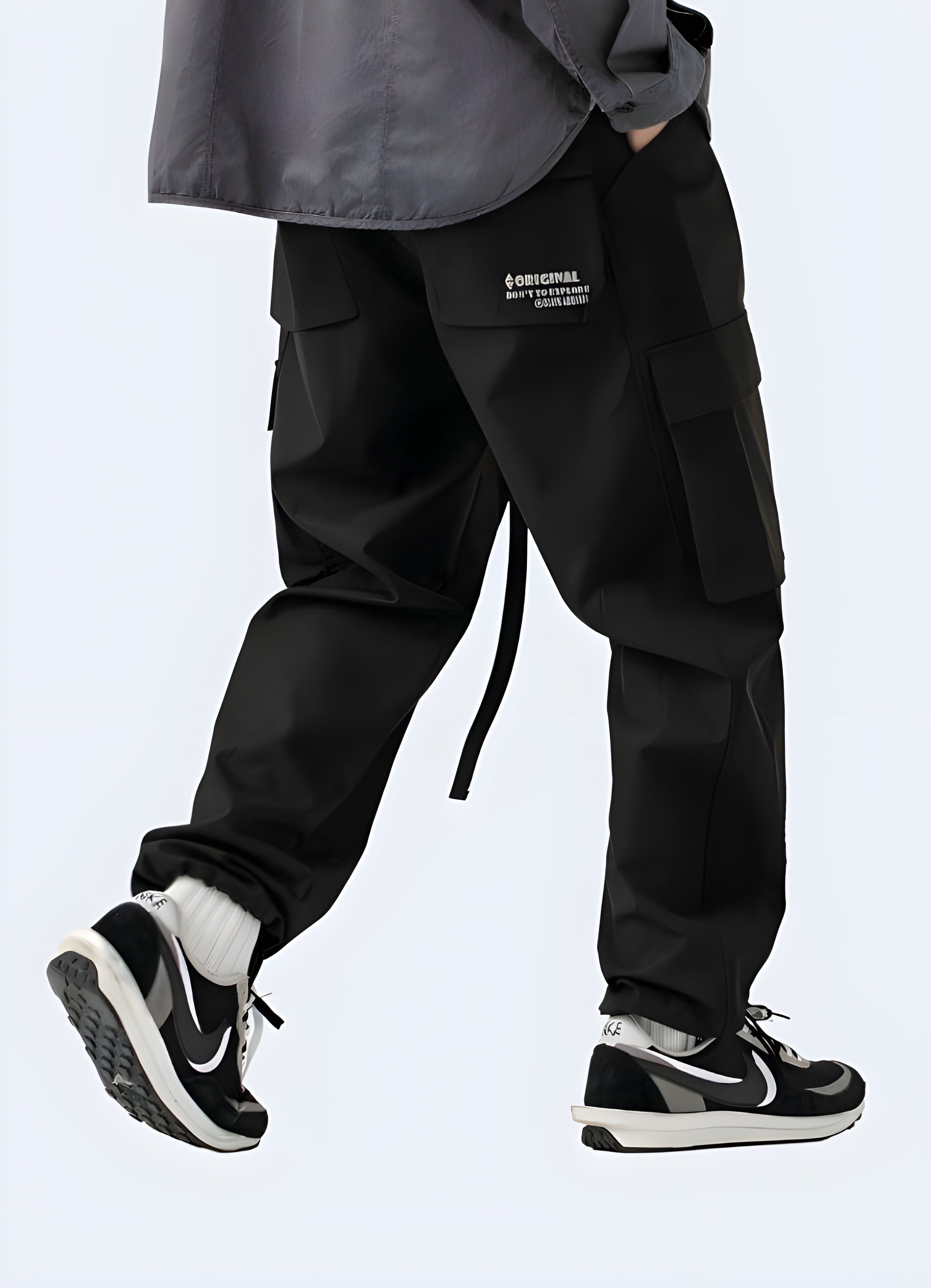 Black Cargo Pants – Blackout Techwear UK