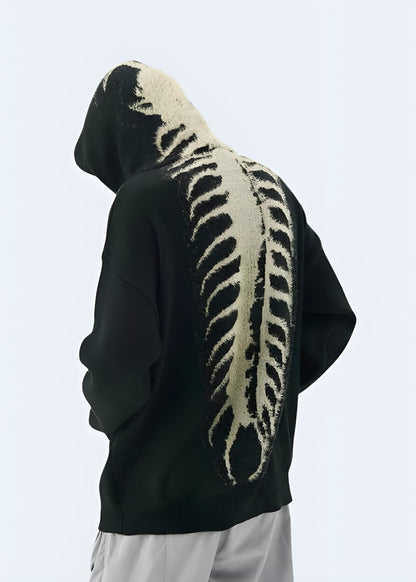 Unique centipede hoodie with a bold graphic design, perfect for making a statement in the UK.