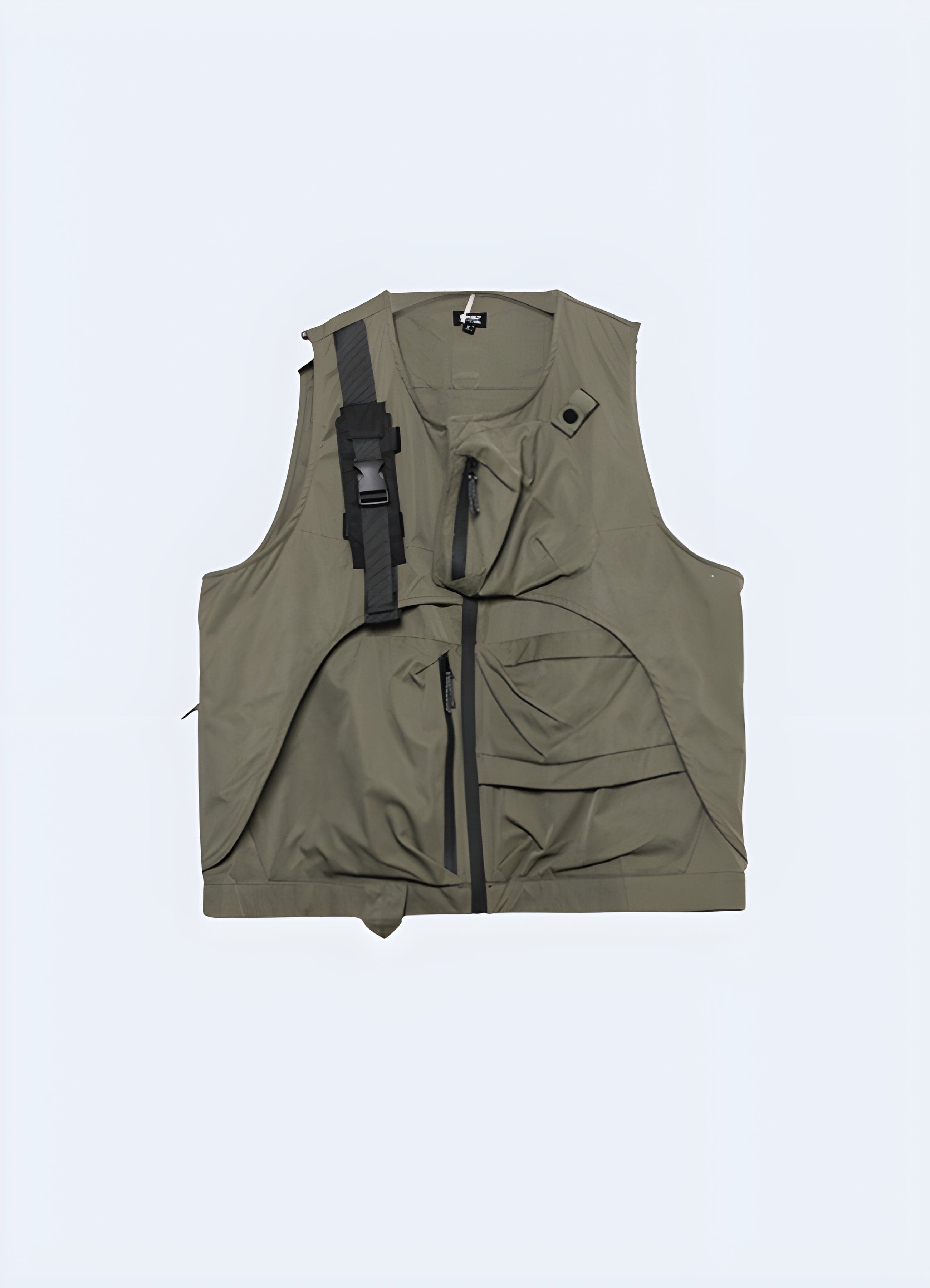 Futuristic Vest – Blackout Techwear UK