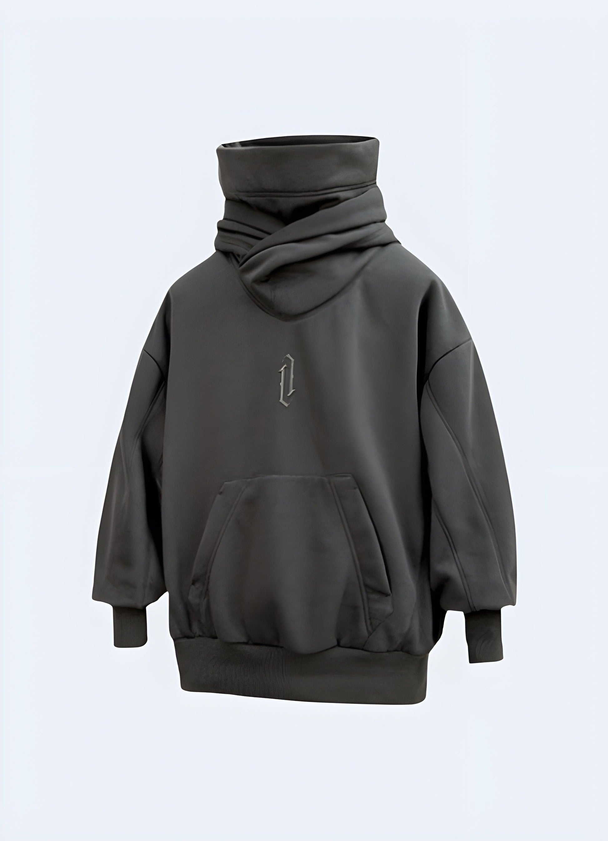 High Collar Hoodie